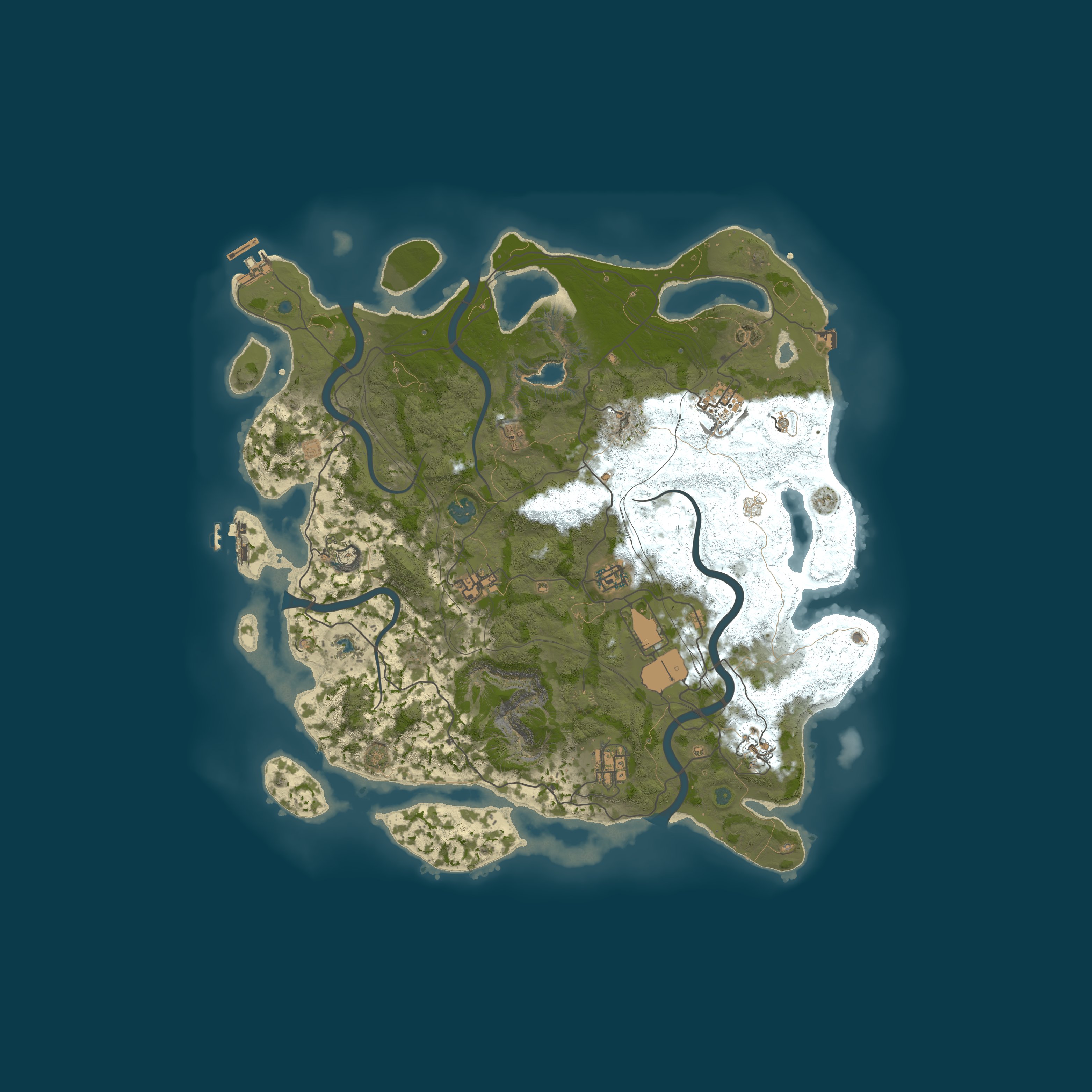 Map for [镜花水月]PVE/原倍/仿官/