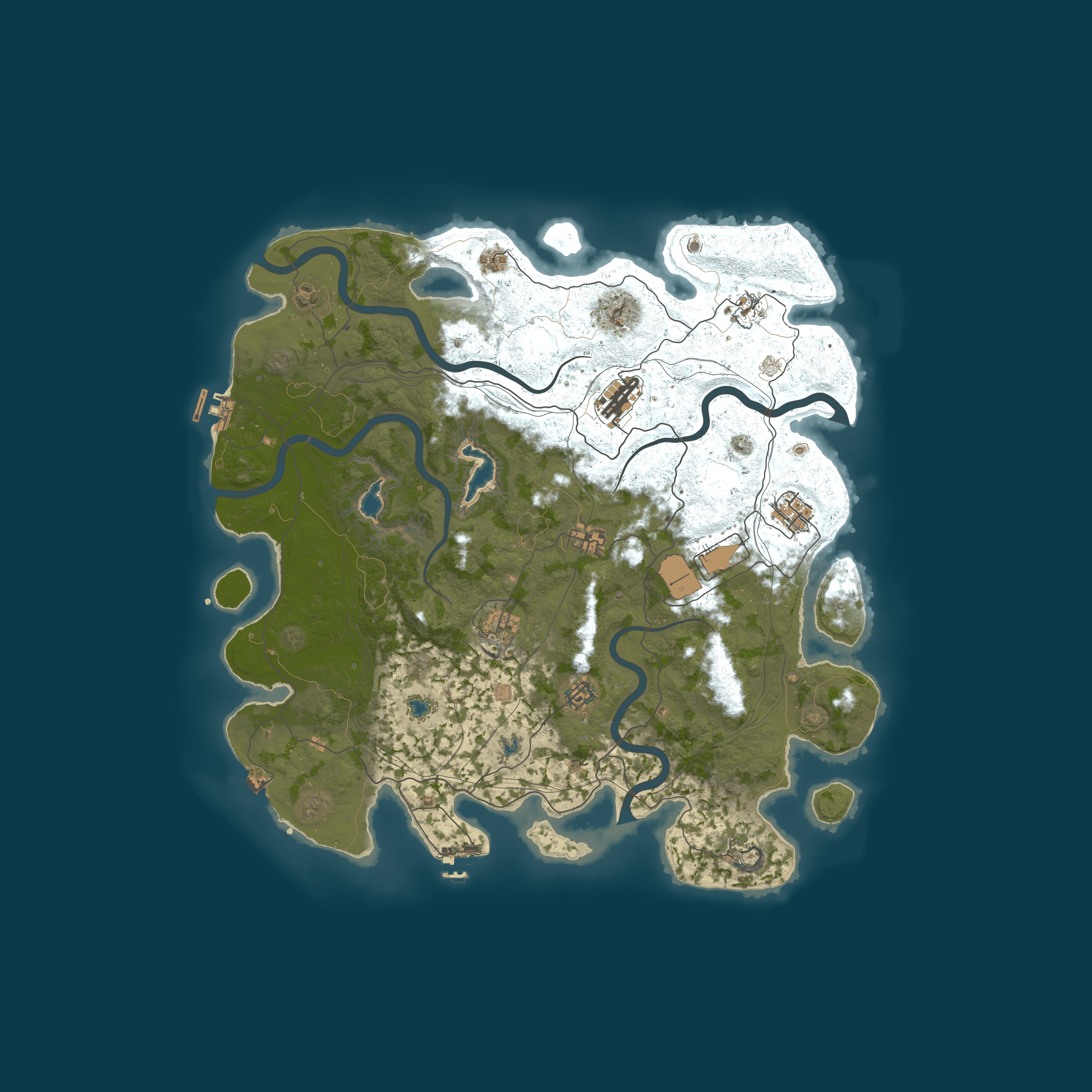 Карта сервера