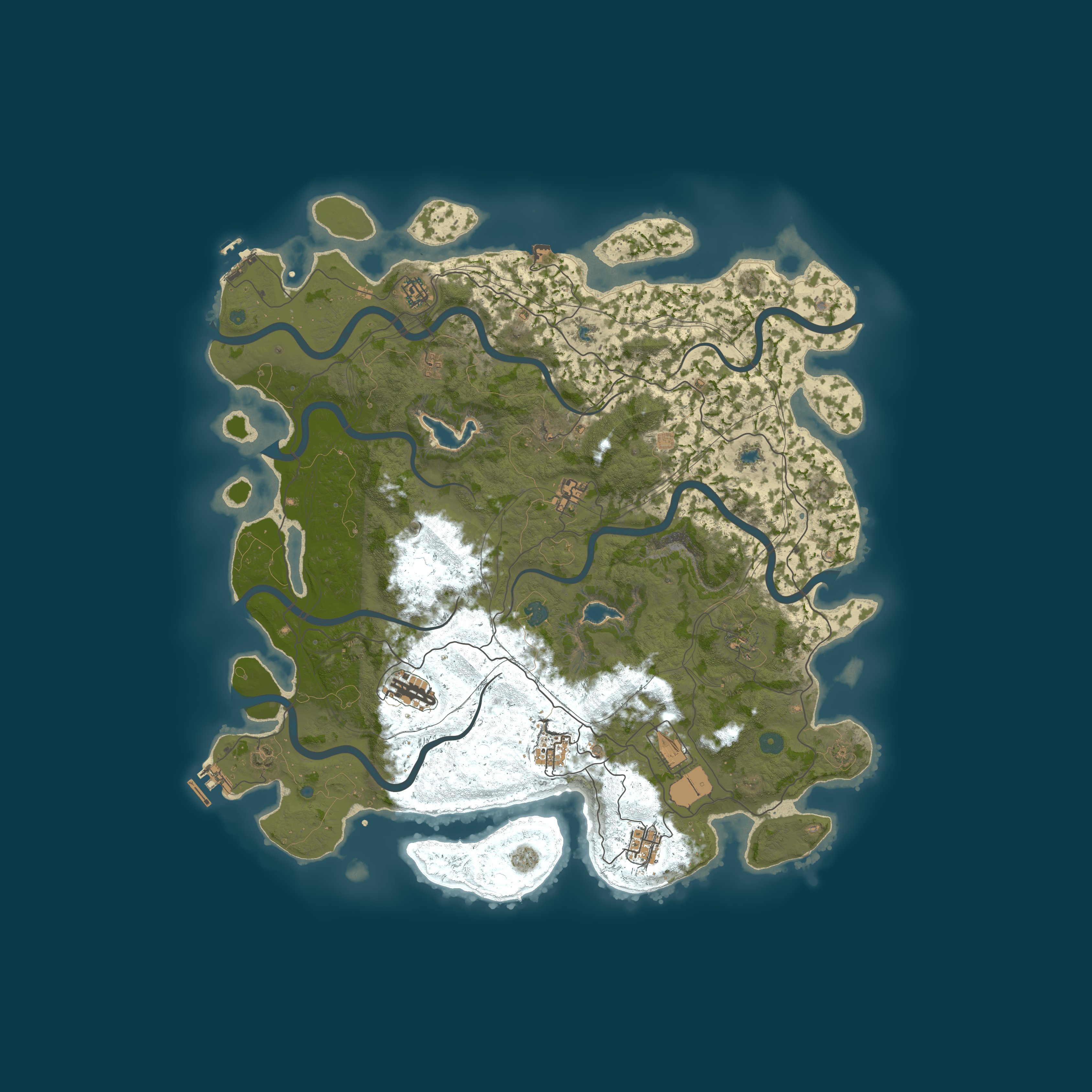 Map for CZ/SK PVE!! No raid_No kill :-) RUSTUJ