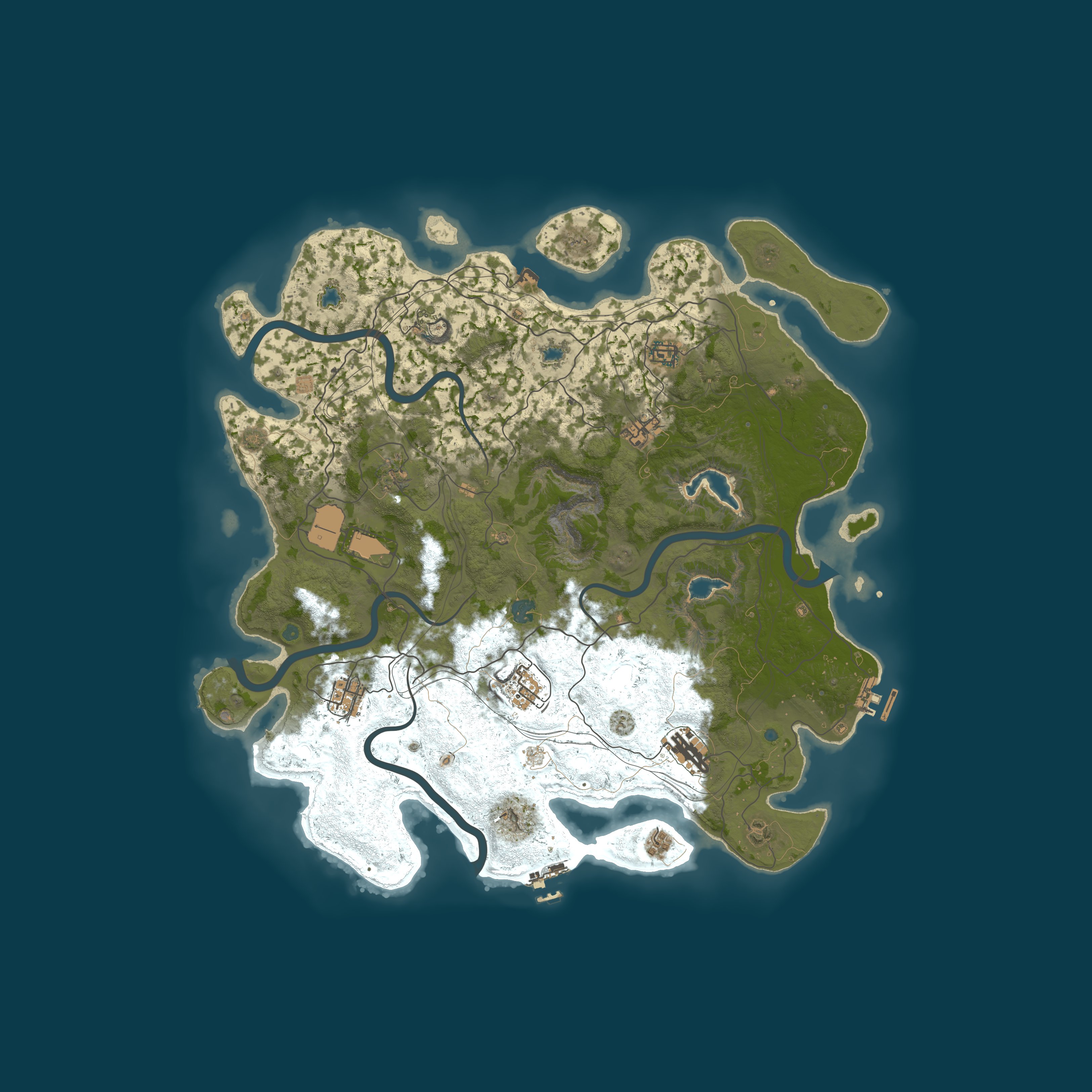 Карта сервера