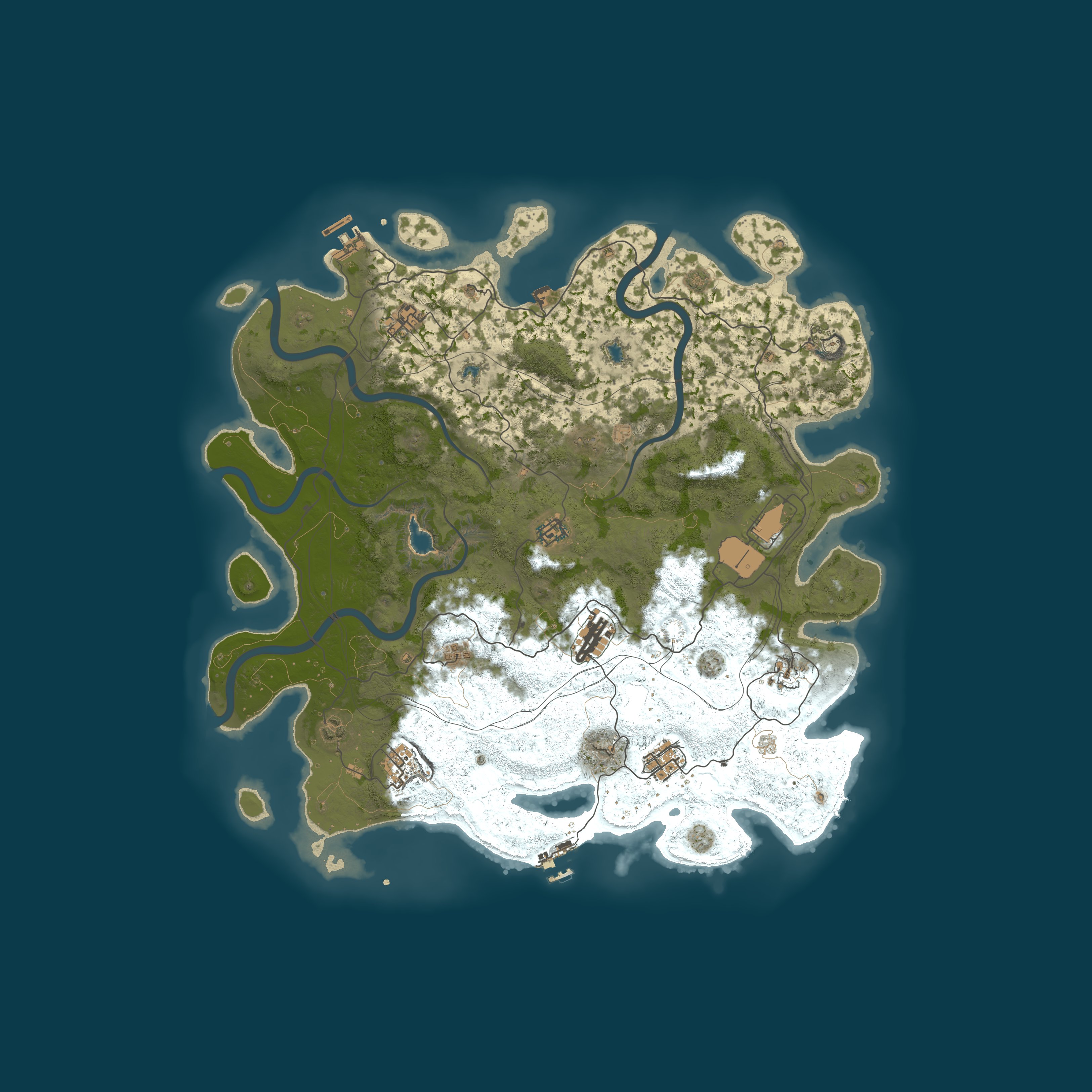 Карта сервера