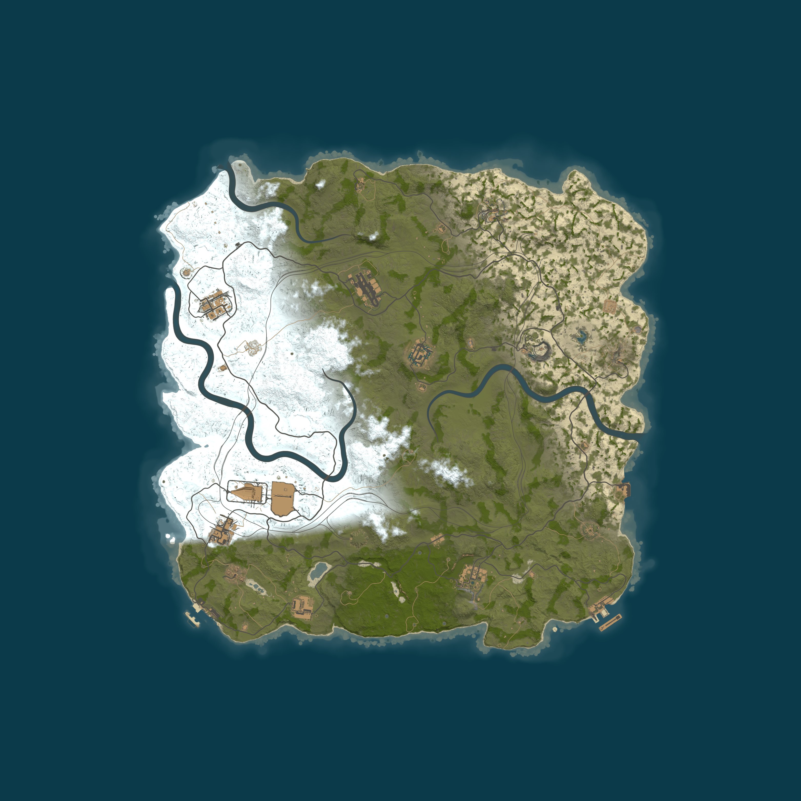 Rust map 4250/3307