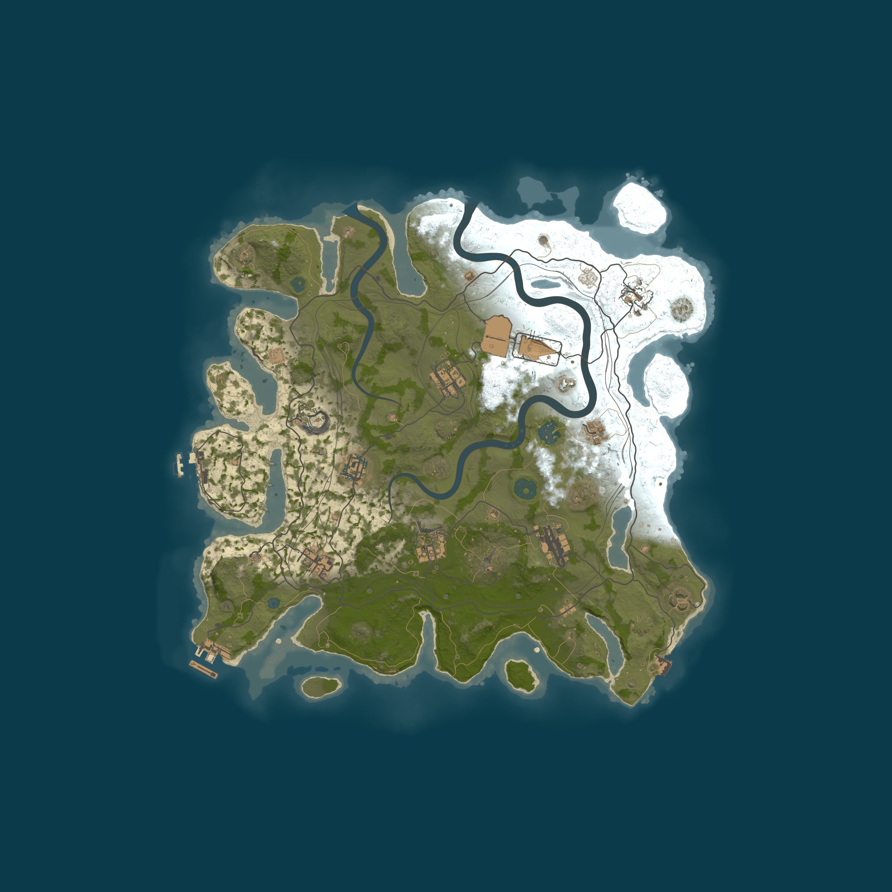 Map for RustAria#2 [Классика х2 / Российский]