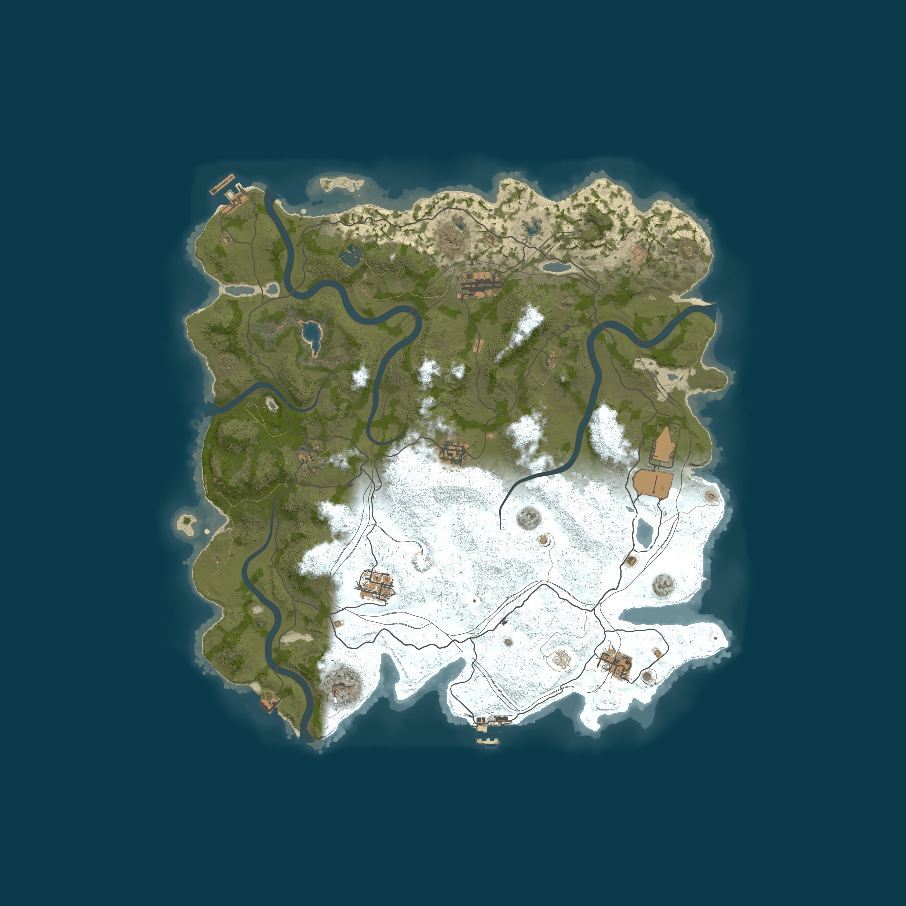 Карта сервера