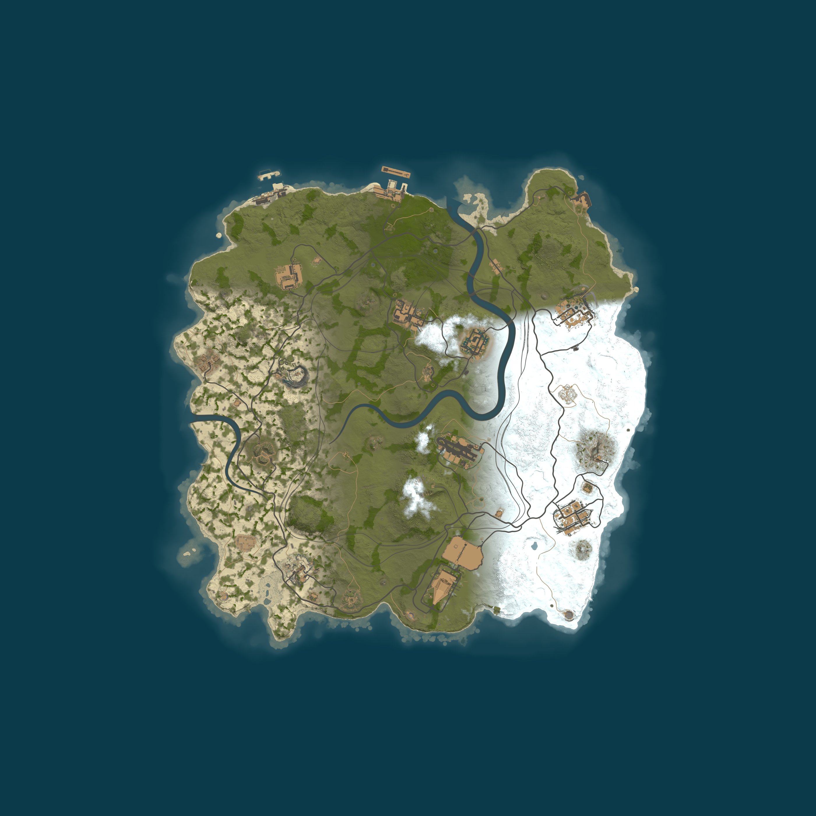 Map for Vegan-1X [EU/TR] Solo/Duo/Trio┃New Wipe┃10.08