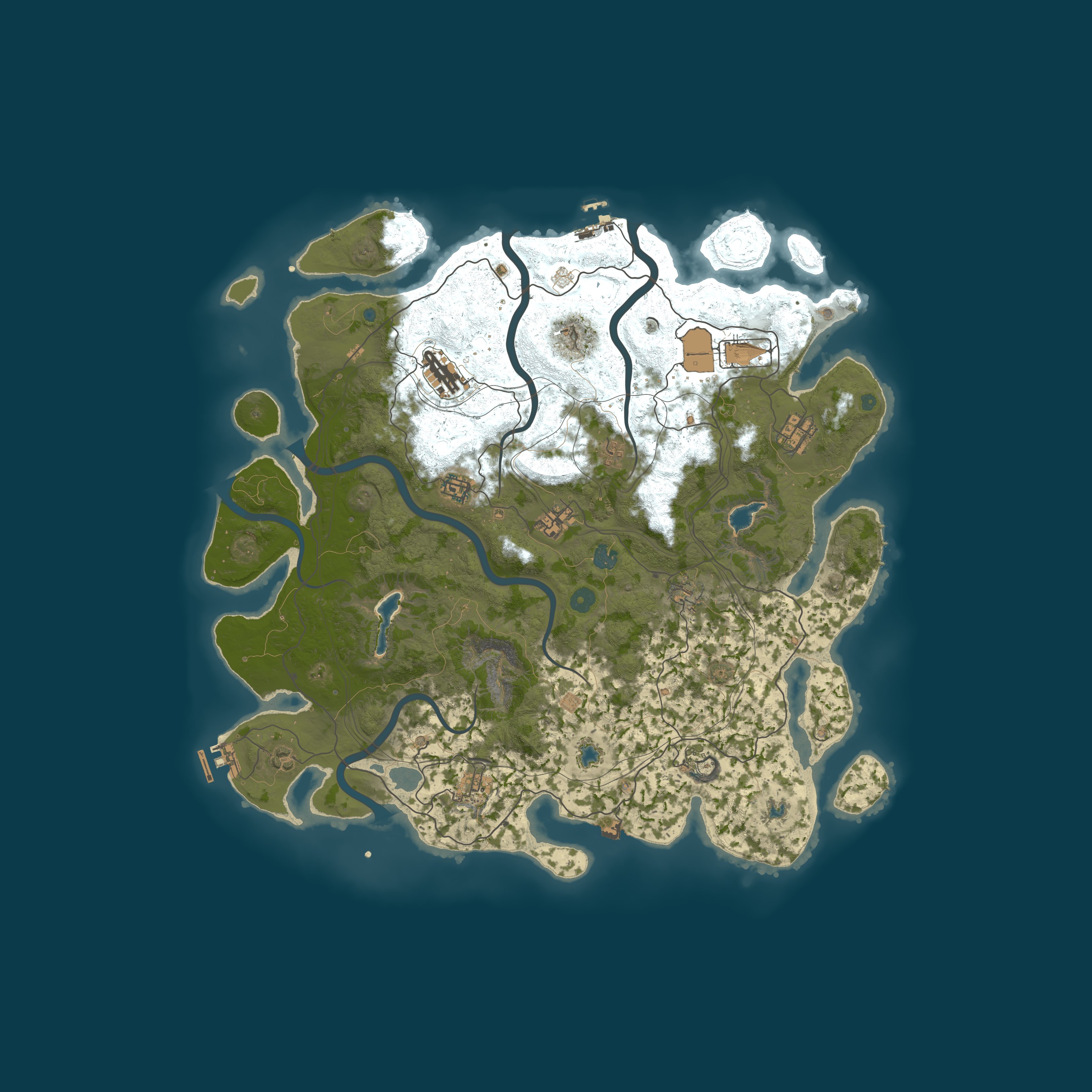 Map for Misfits Hideaway