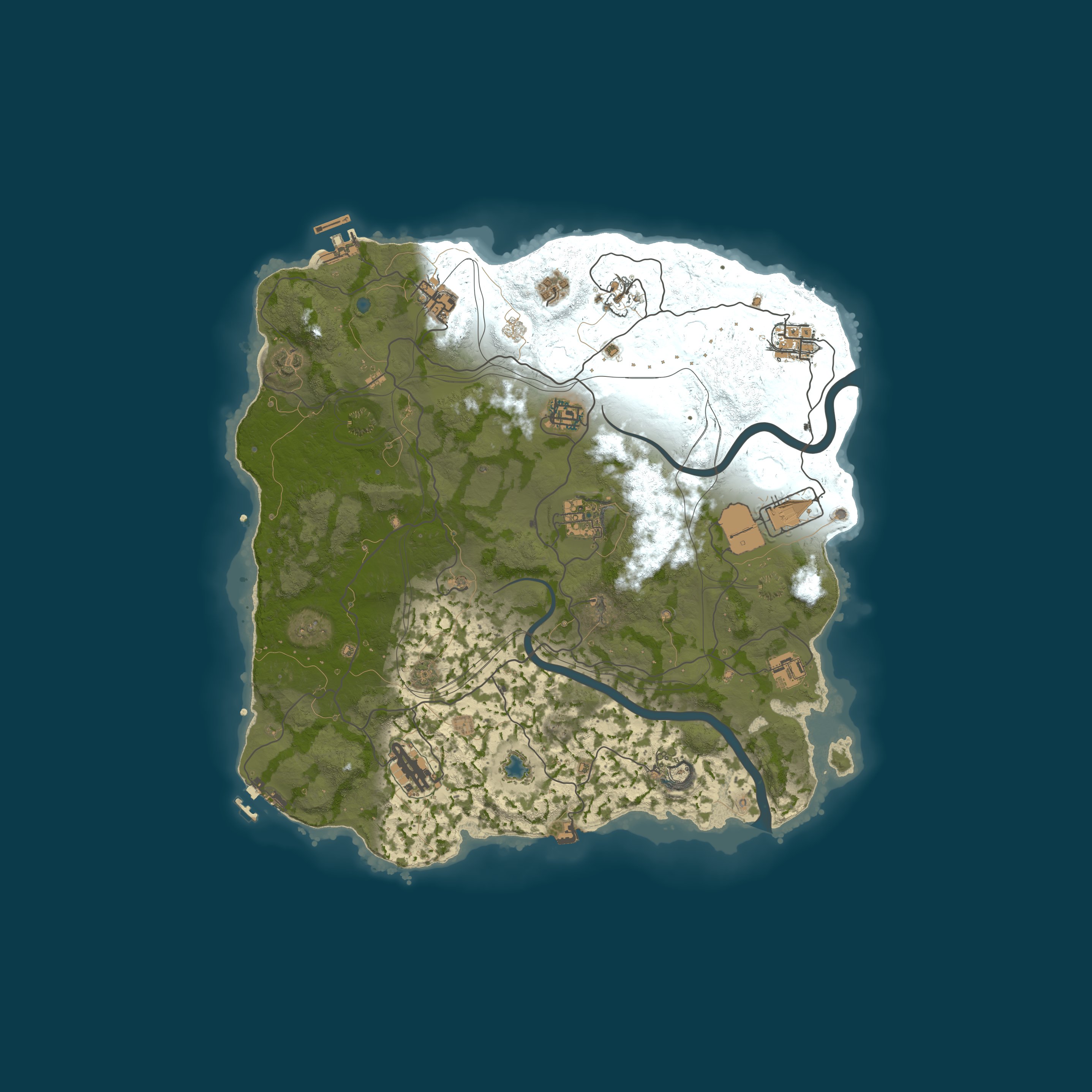 Map for [Rust.kz] Classic