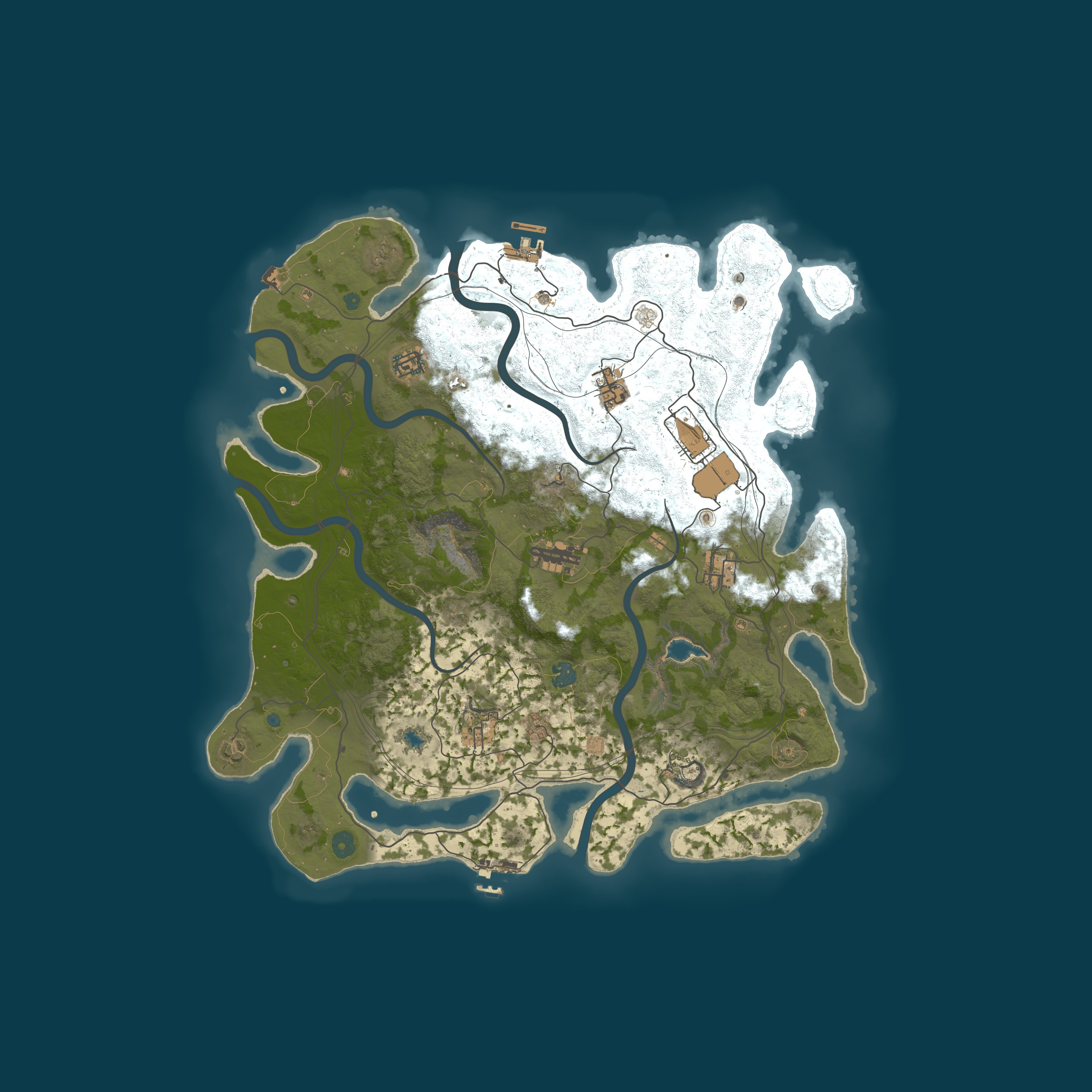 Map for Persephone National Park