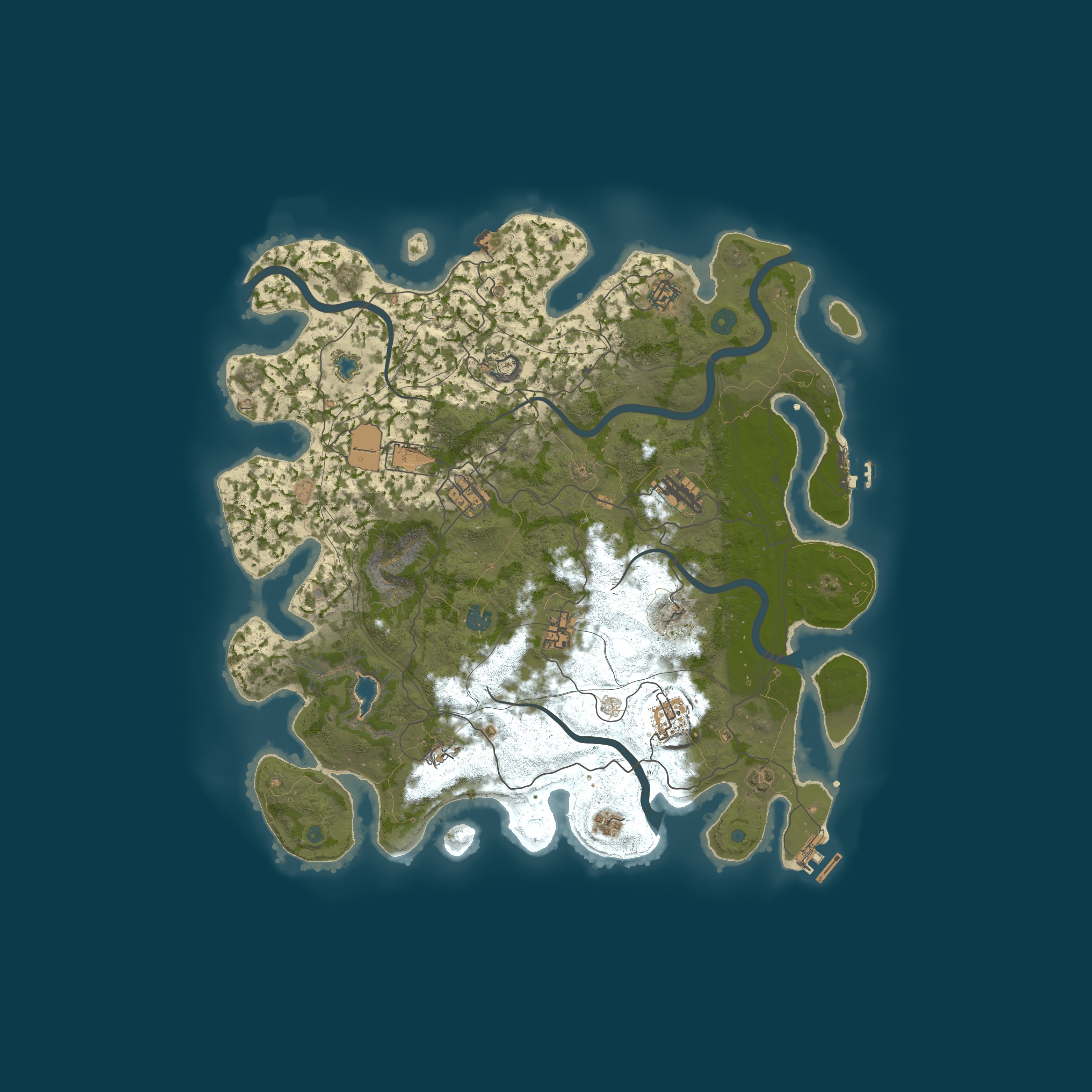 Map for Depravity Hardcore PVE Monthly