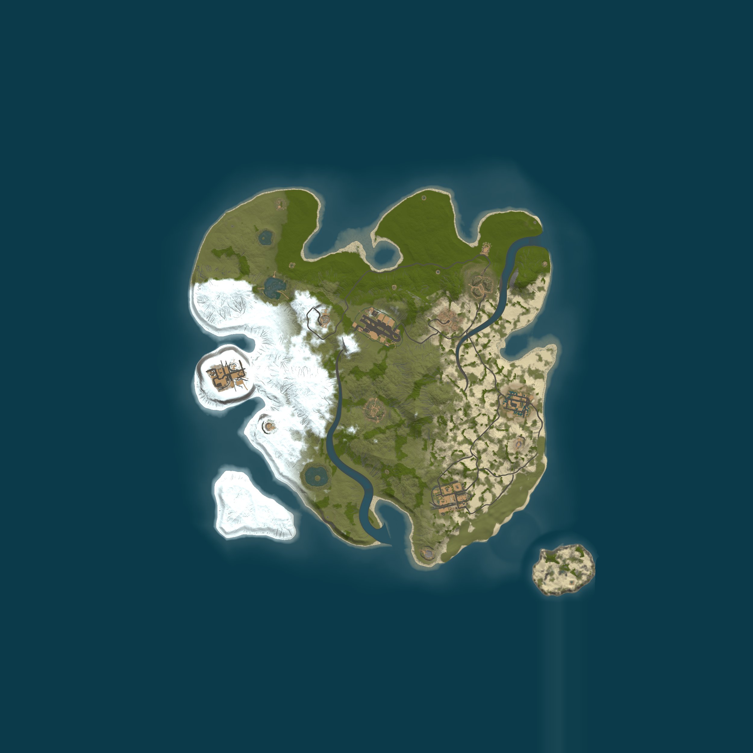 Карта сервера