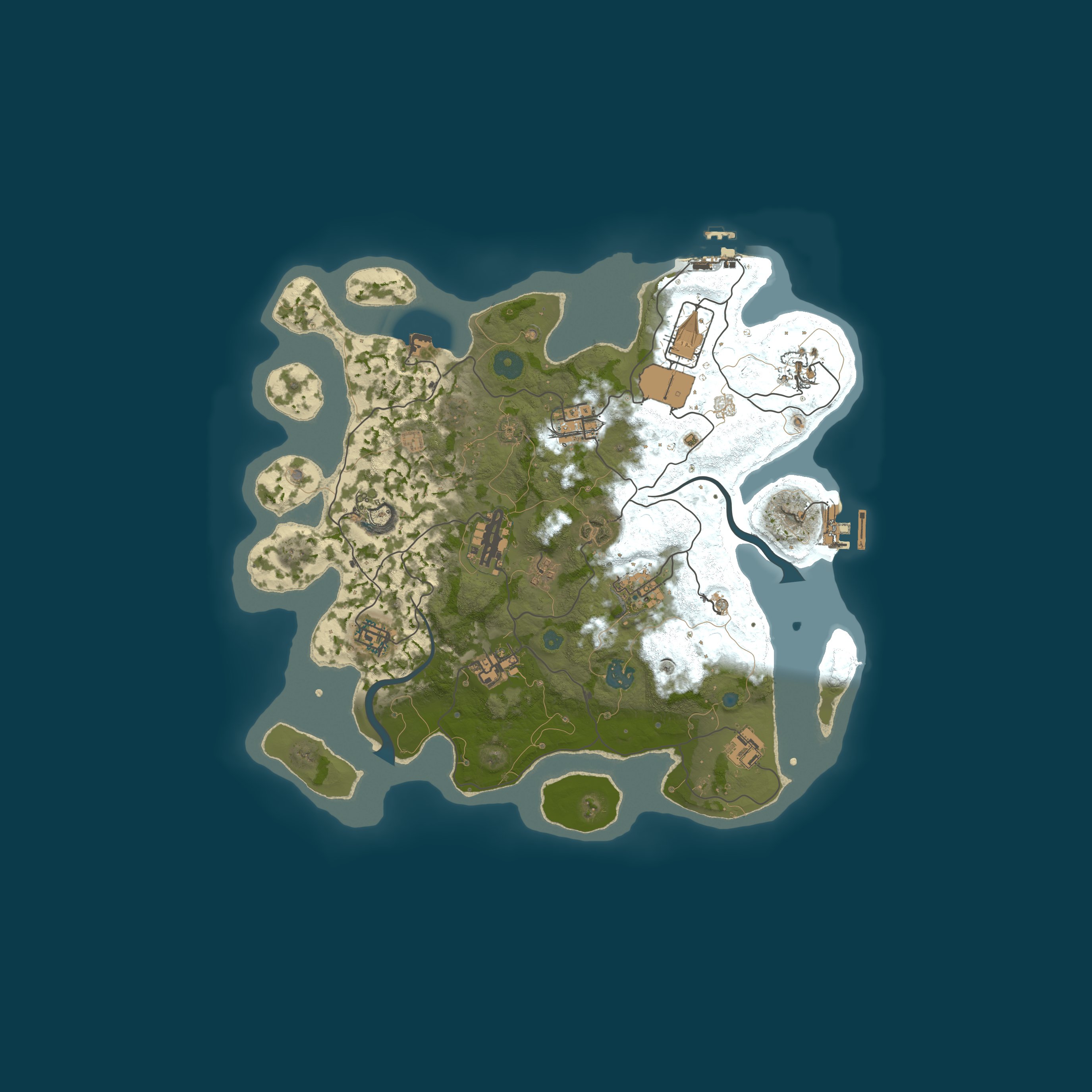 ОПТИМИЗАЦИЯ FPS+, size 3500, seed 170474807