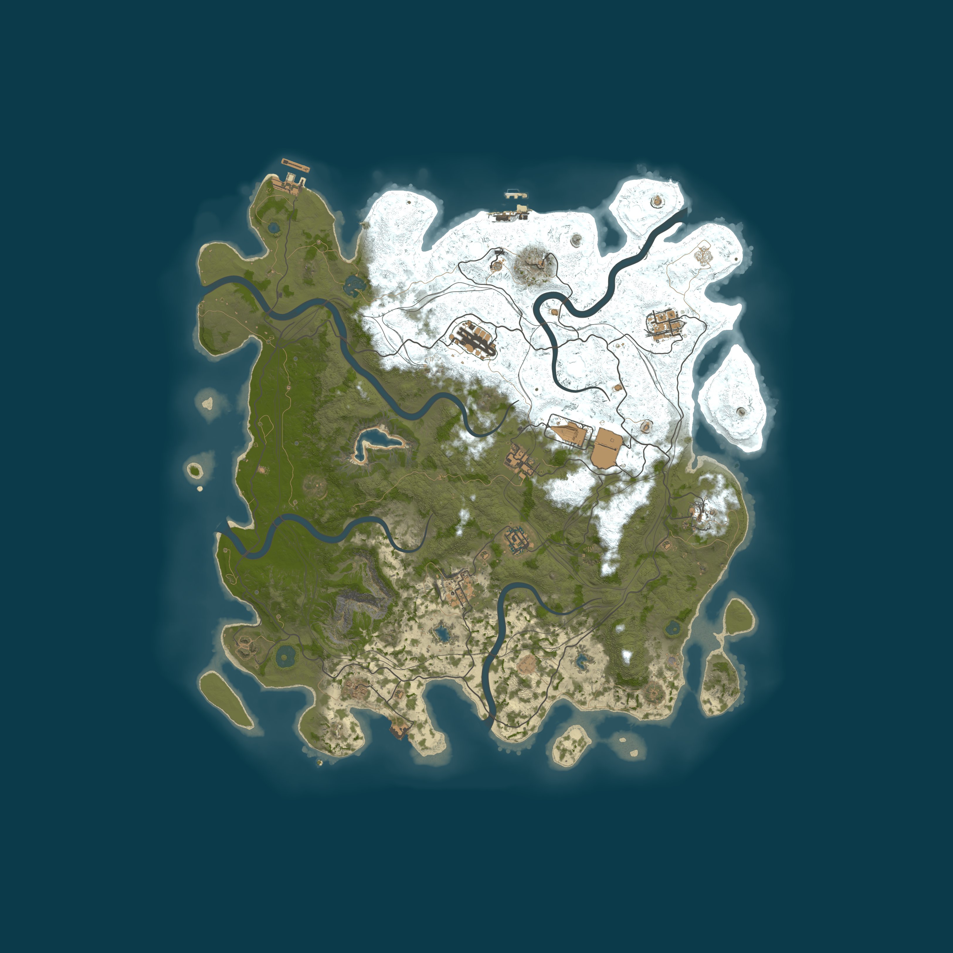 Map for [RU/EU] ЗЕМЛЯ НОВИЧКОВ