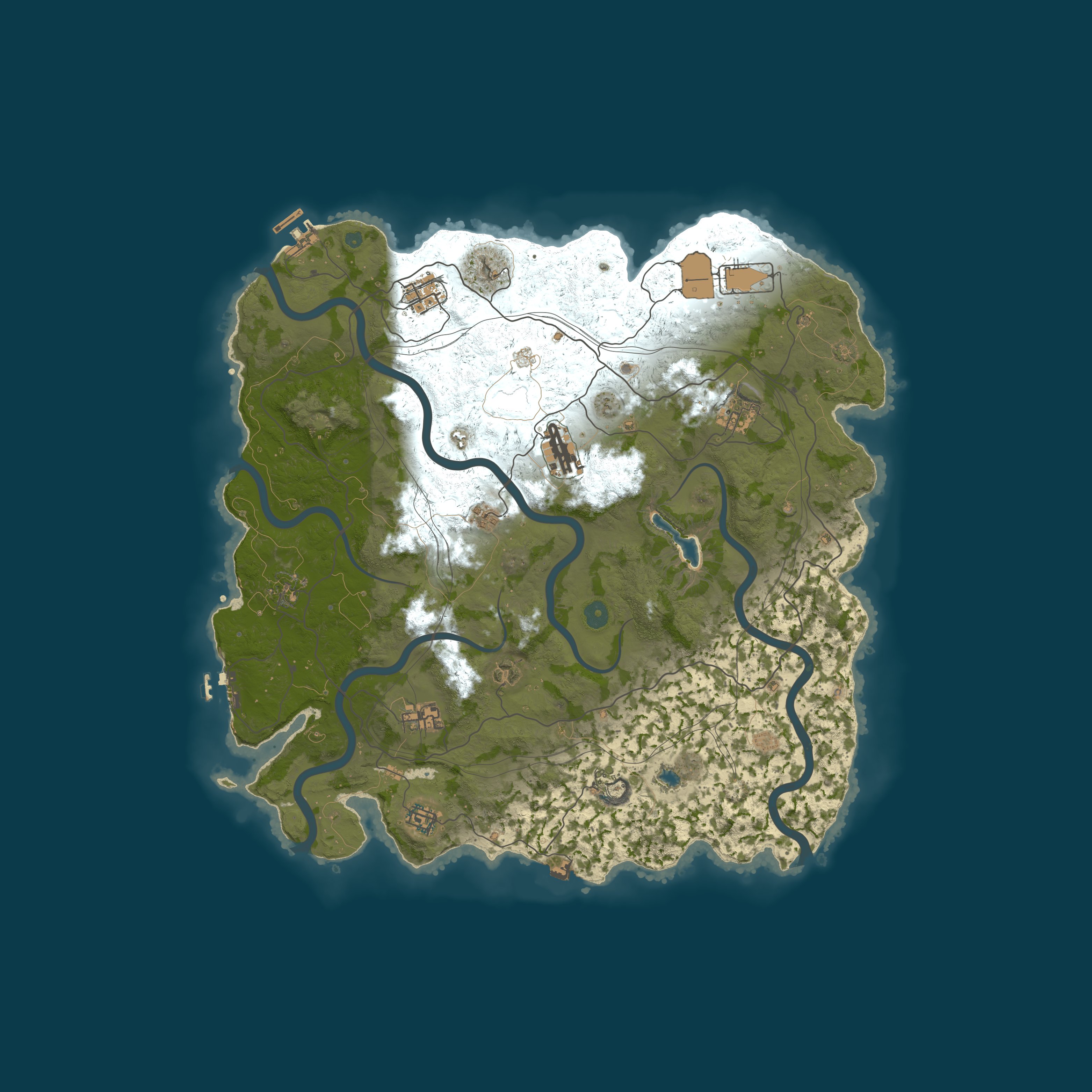 Карта сервера