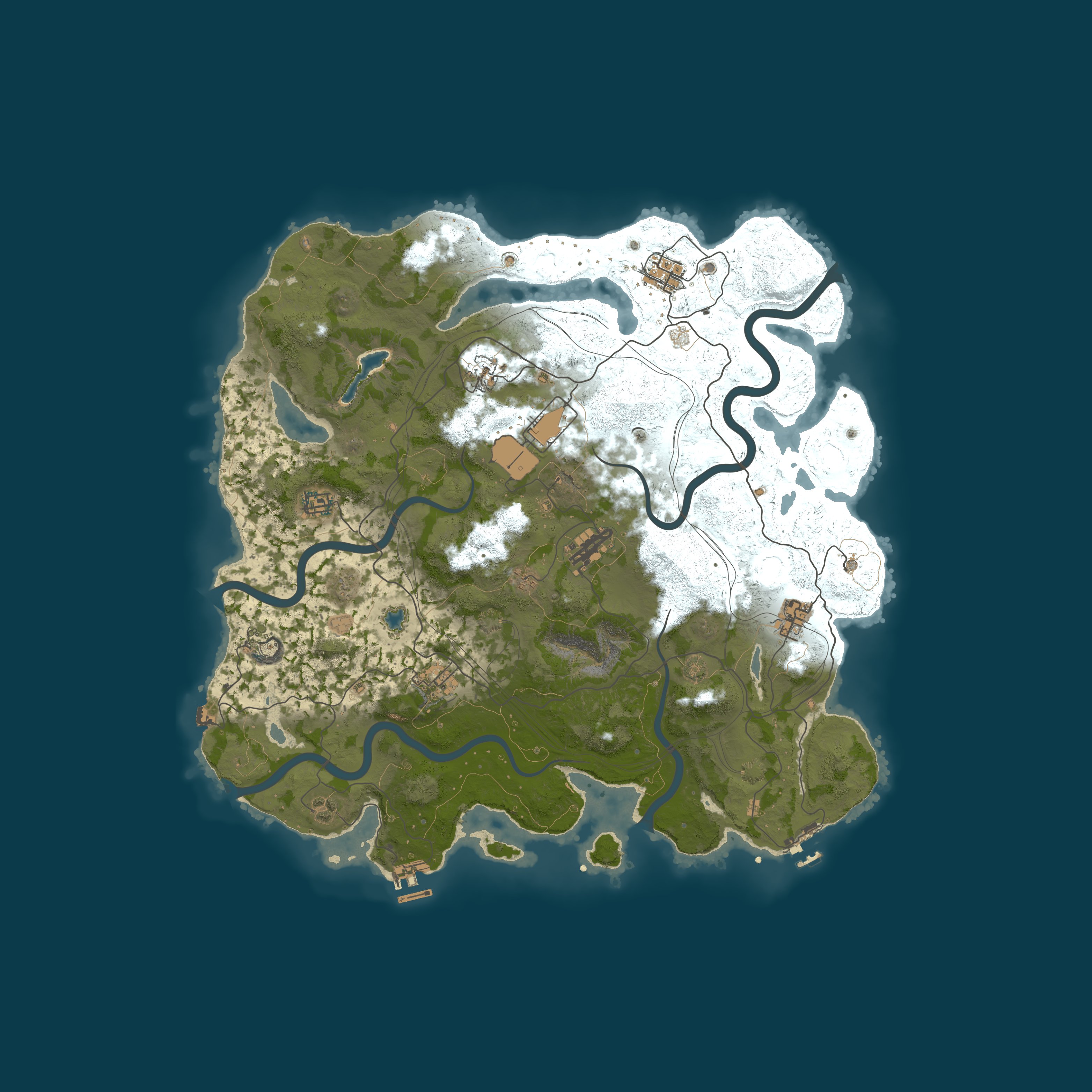 Map for Rusticated.com - US Premium Long