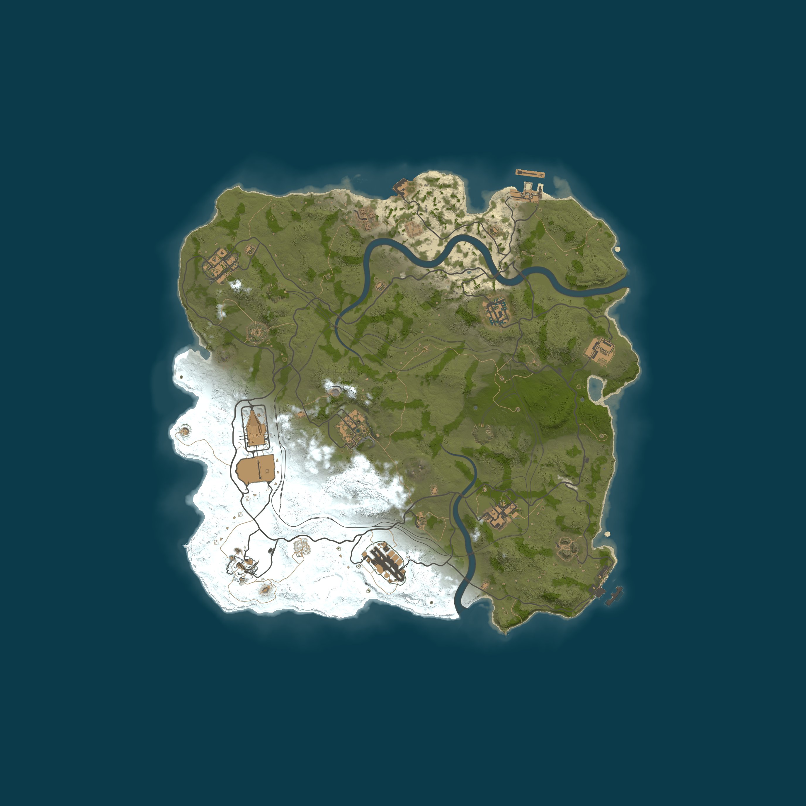 Rust map 3500/1337