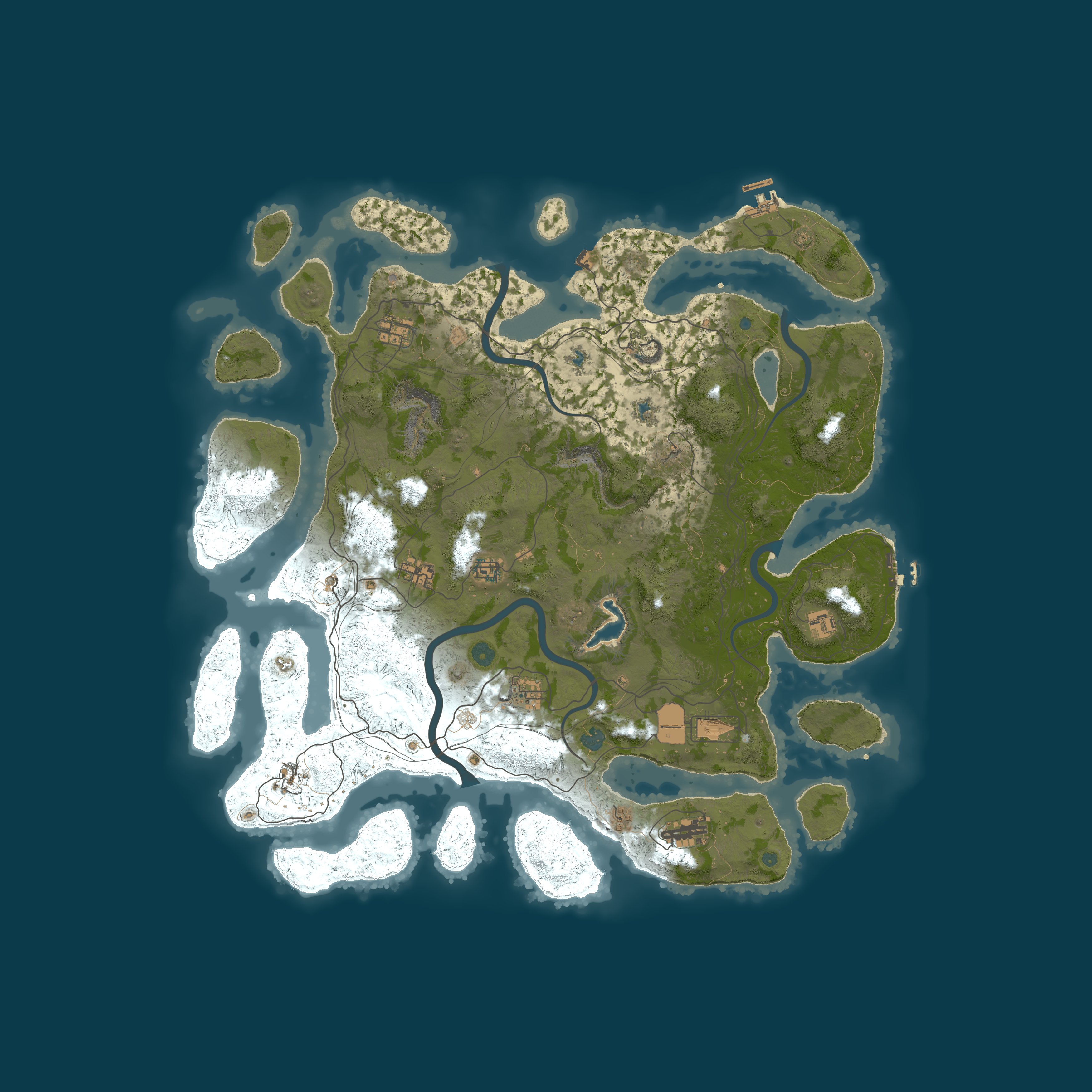 Map for Celestial Rust PvE #1 x5 RAIDABLE BASES|TP|HOMES|KITS|SKINS|+MO