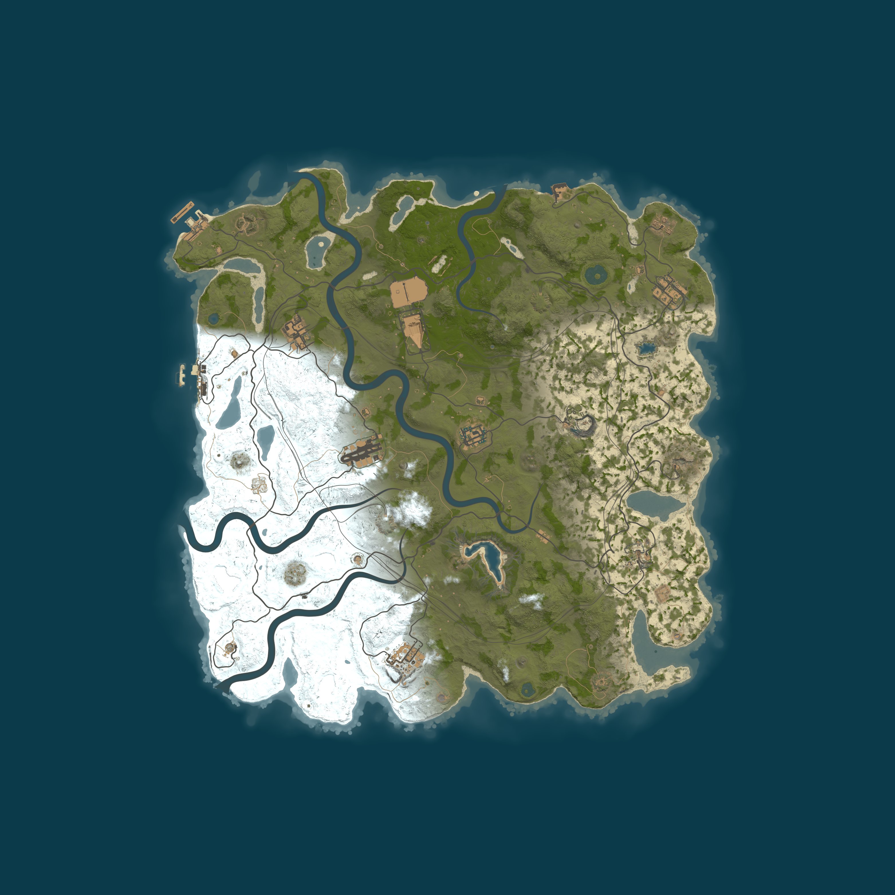 Map for WEREWOLF GAMING.CO 5x Weekly Saturdays|Loot X5|TP|Homes|Kits|