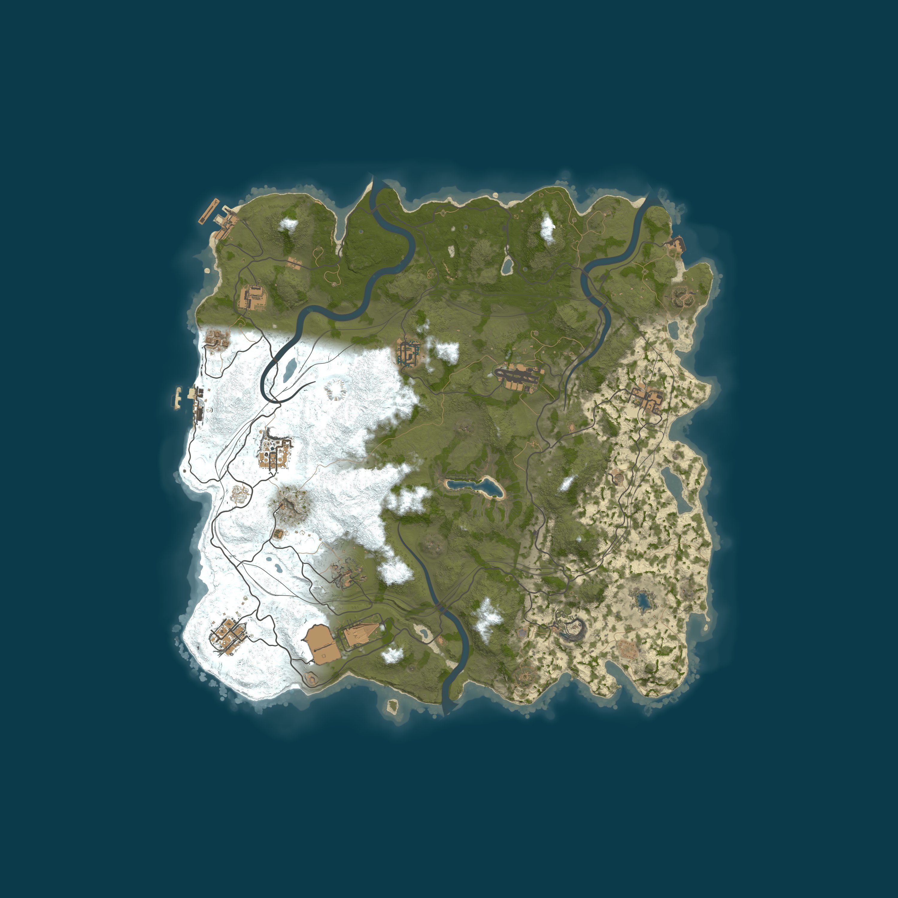 Map for EU RENEGADE 2x Monthly | Solo Duo | 50% Upkeep | No BP Wipe |