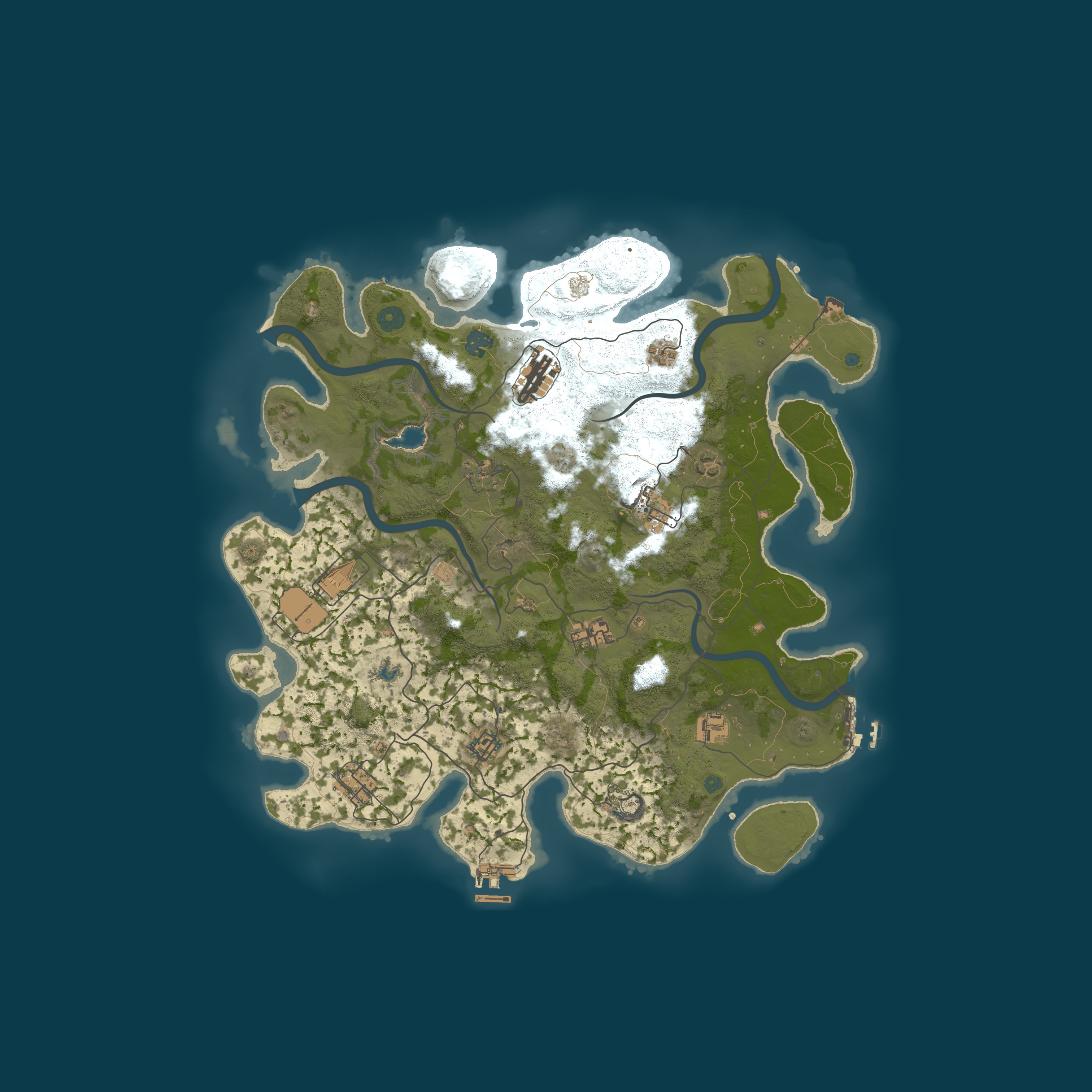 Map for Hurricane • 3% Upkeep • No Raiding • PvP Zones