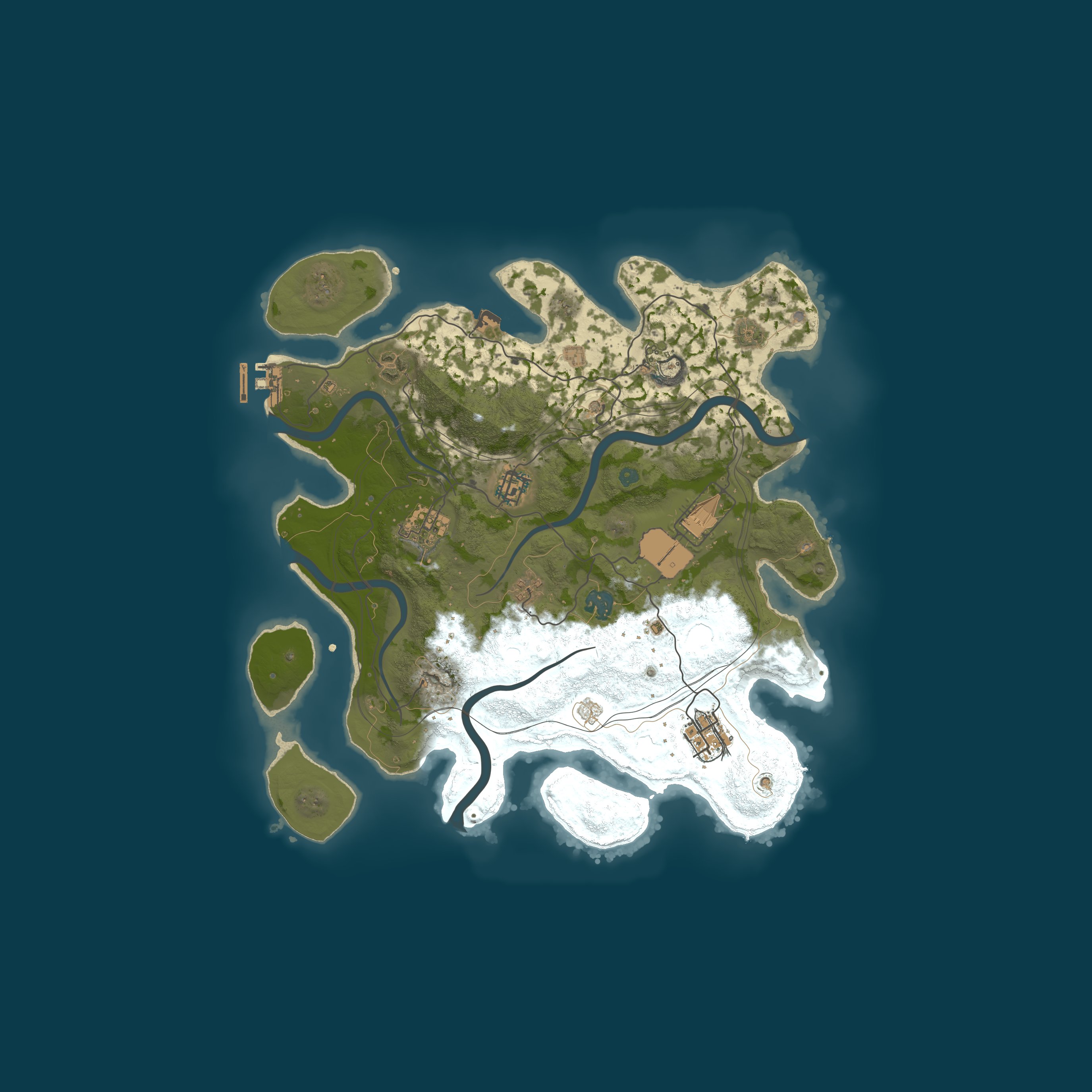Map for ShadowRust #3 [ X3 | SOLO/DUO/TRIO | LOOT+ ]