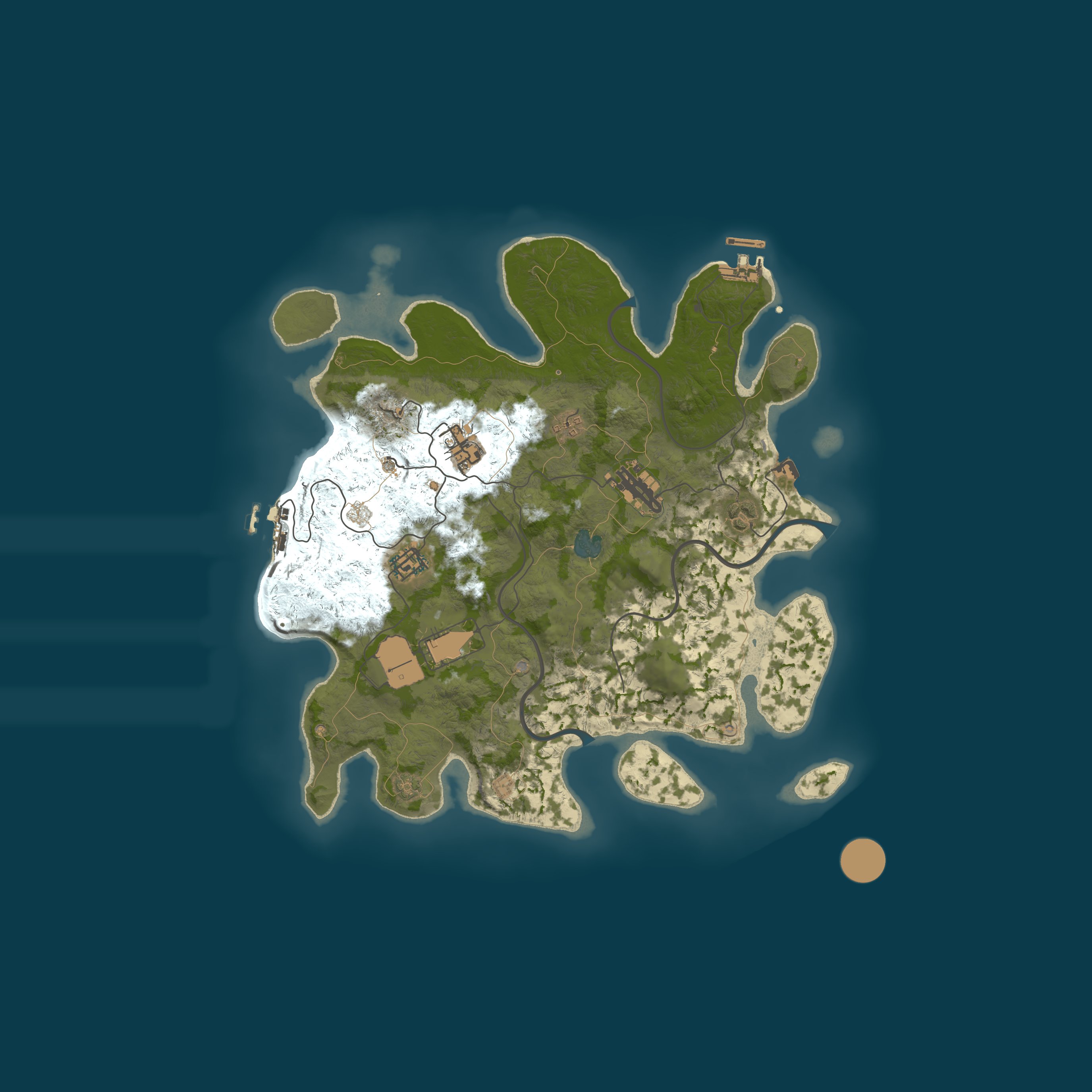 Карта сервера