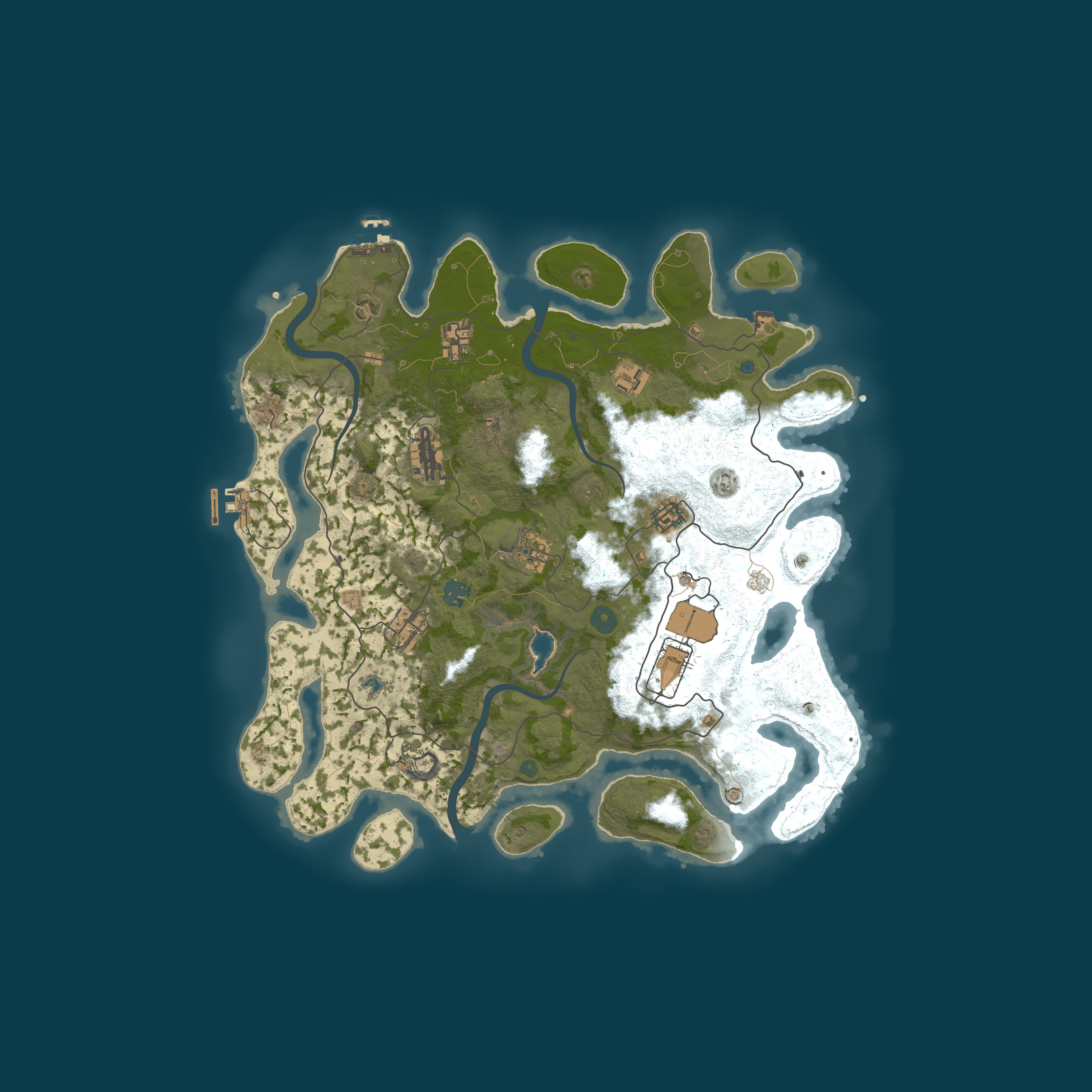 Map for Softcore 50% Upkeep Solo/duo/trio No BPs Wipe