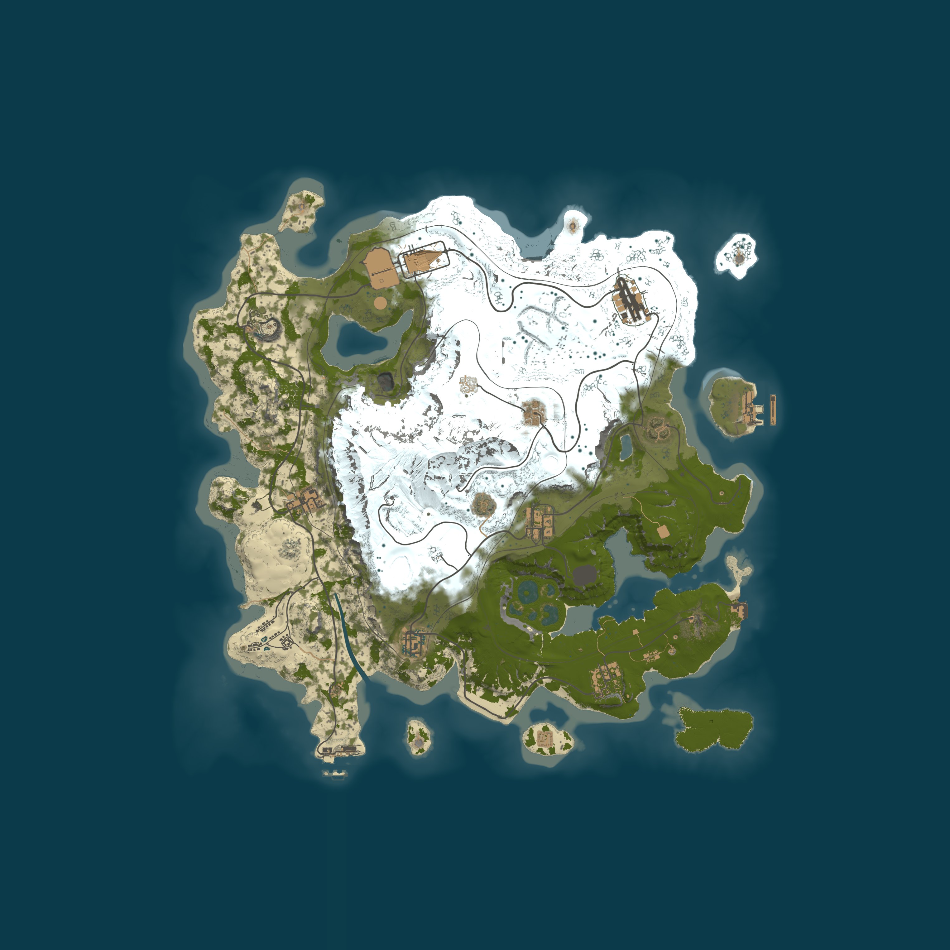 Map for [AU/NZ] Apocalyptia: Society Reborn 2.5x PvE