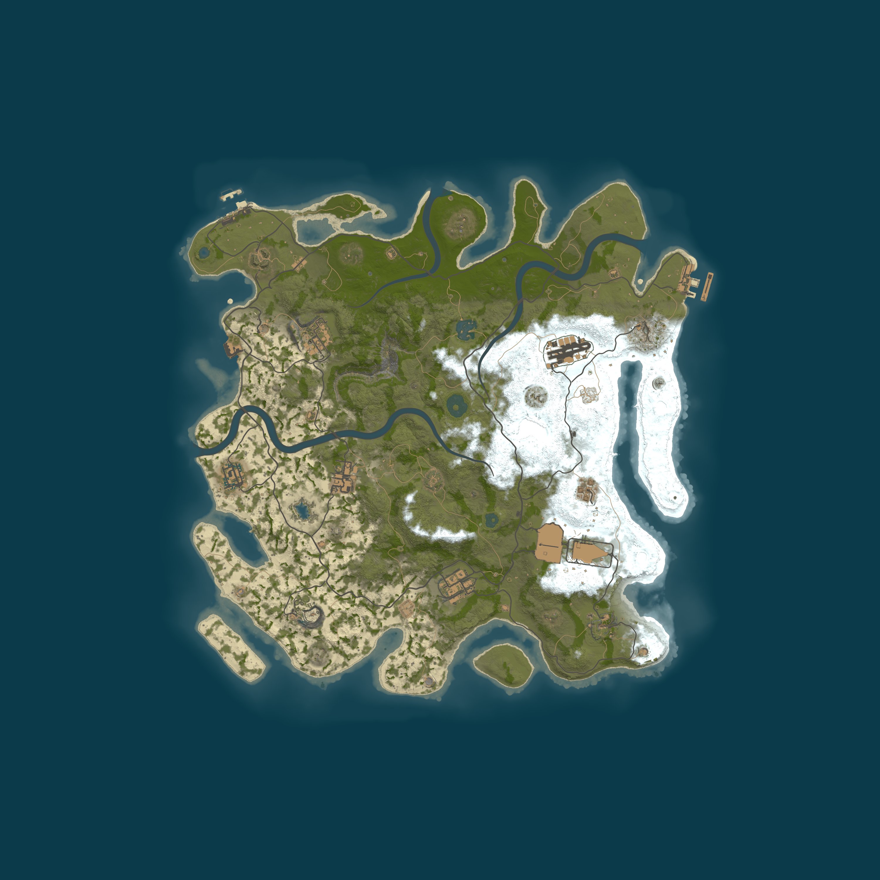 Карта сервера