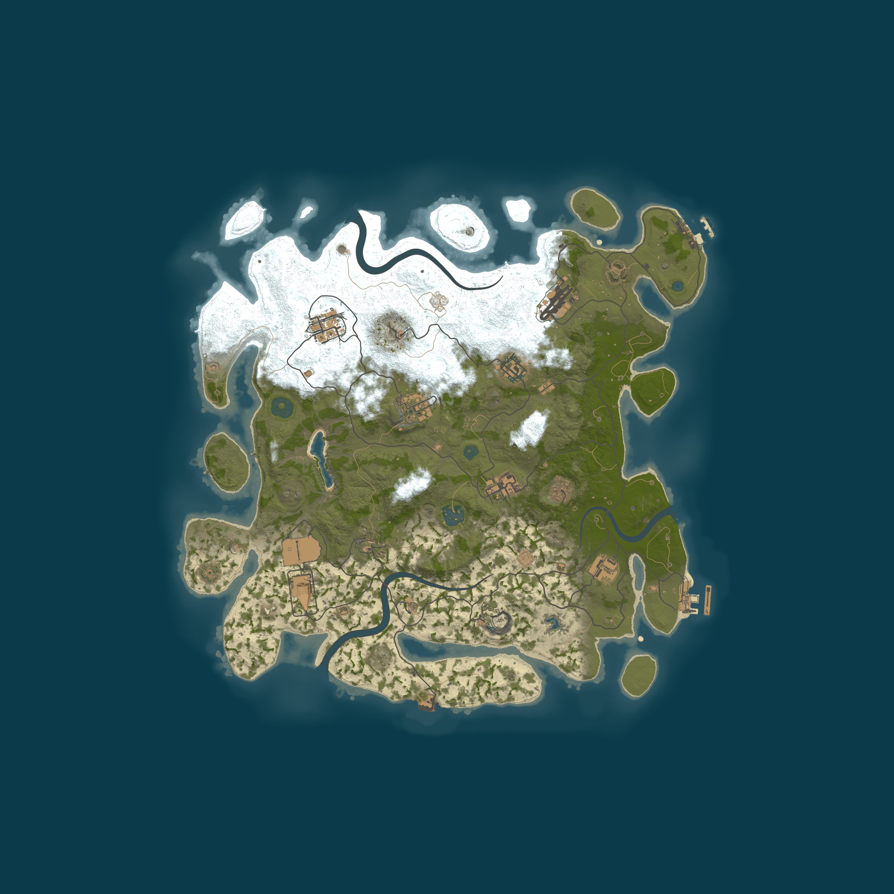 Map for Ember Rust - EU Friday | 3x | No BPs