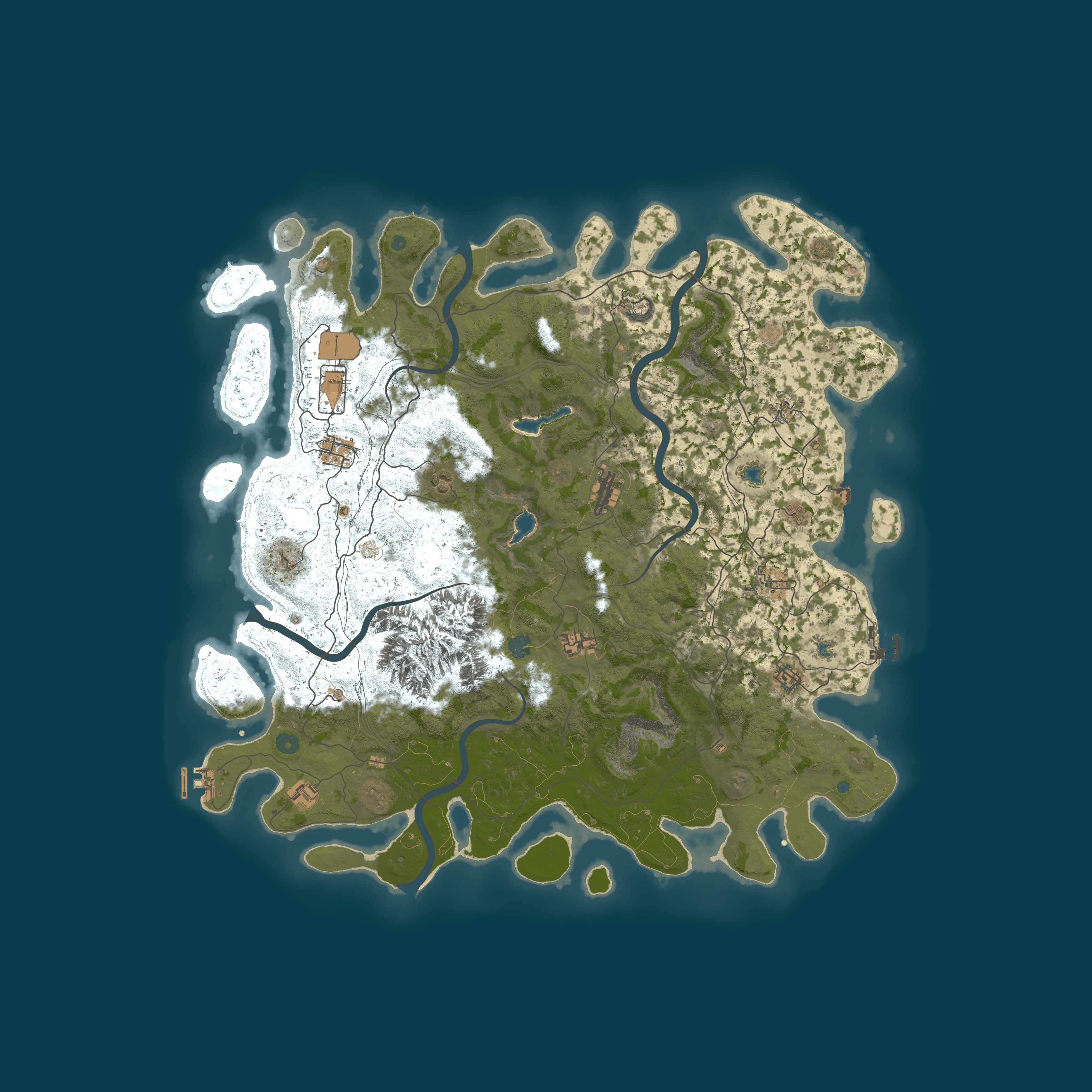 Lumber Boyz — Процедурная карта 5000, seed 520524999