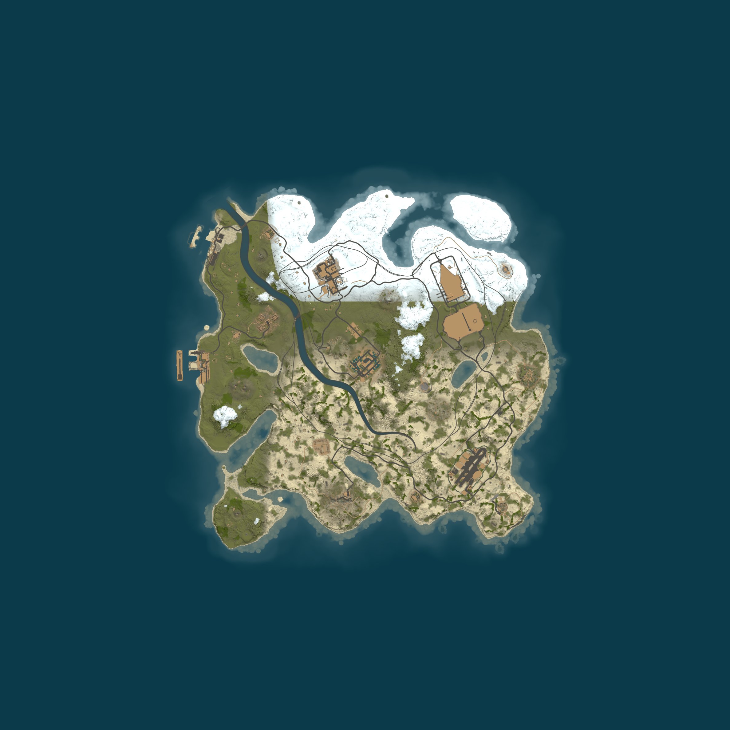 Карта сервера