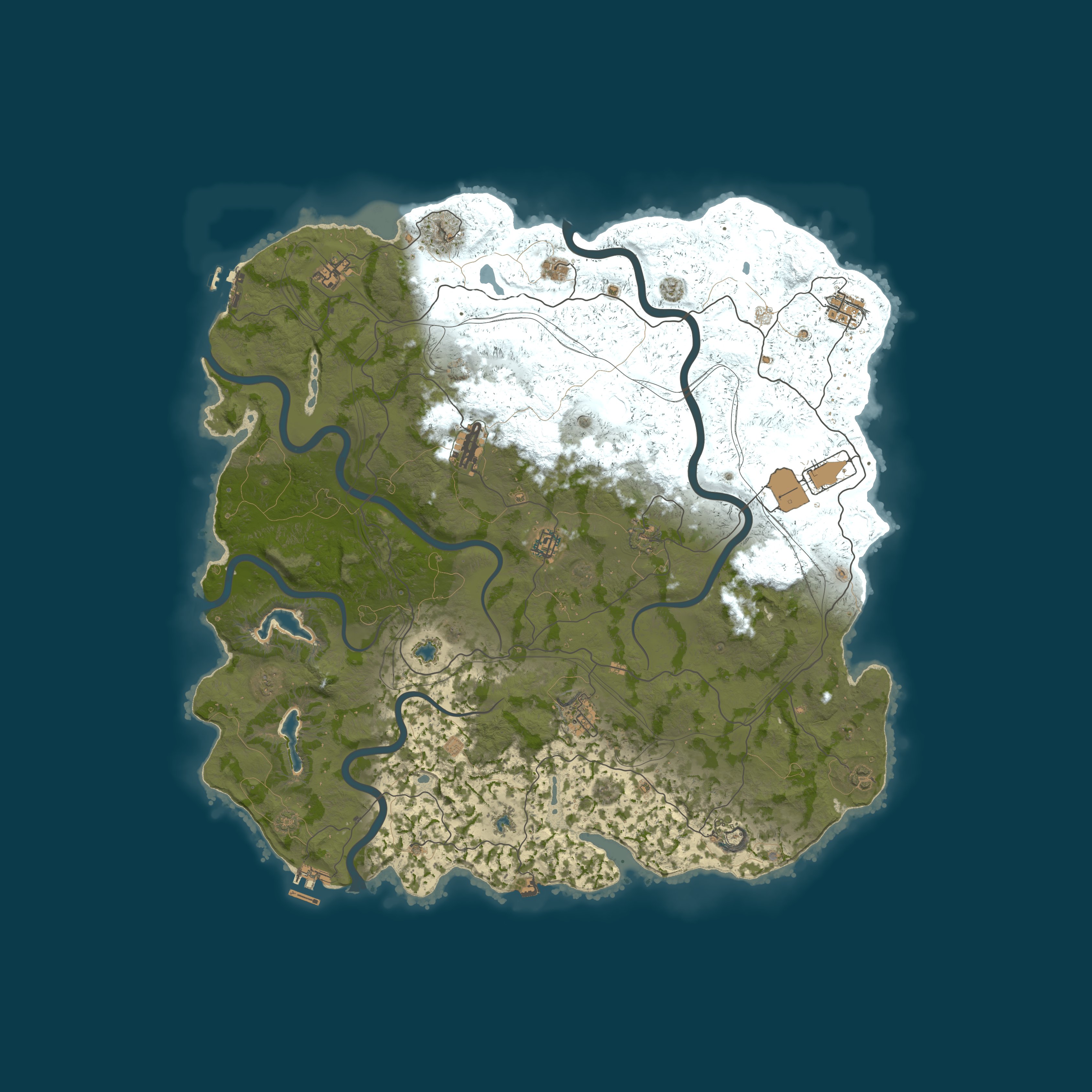 Карта сервера