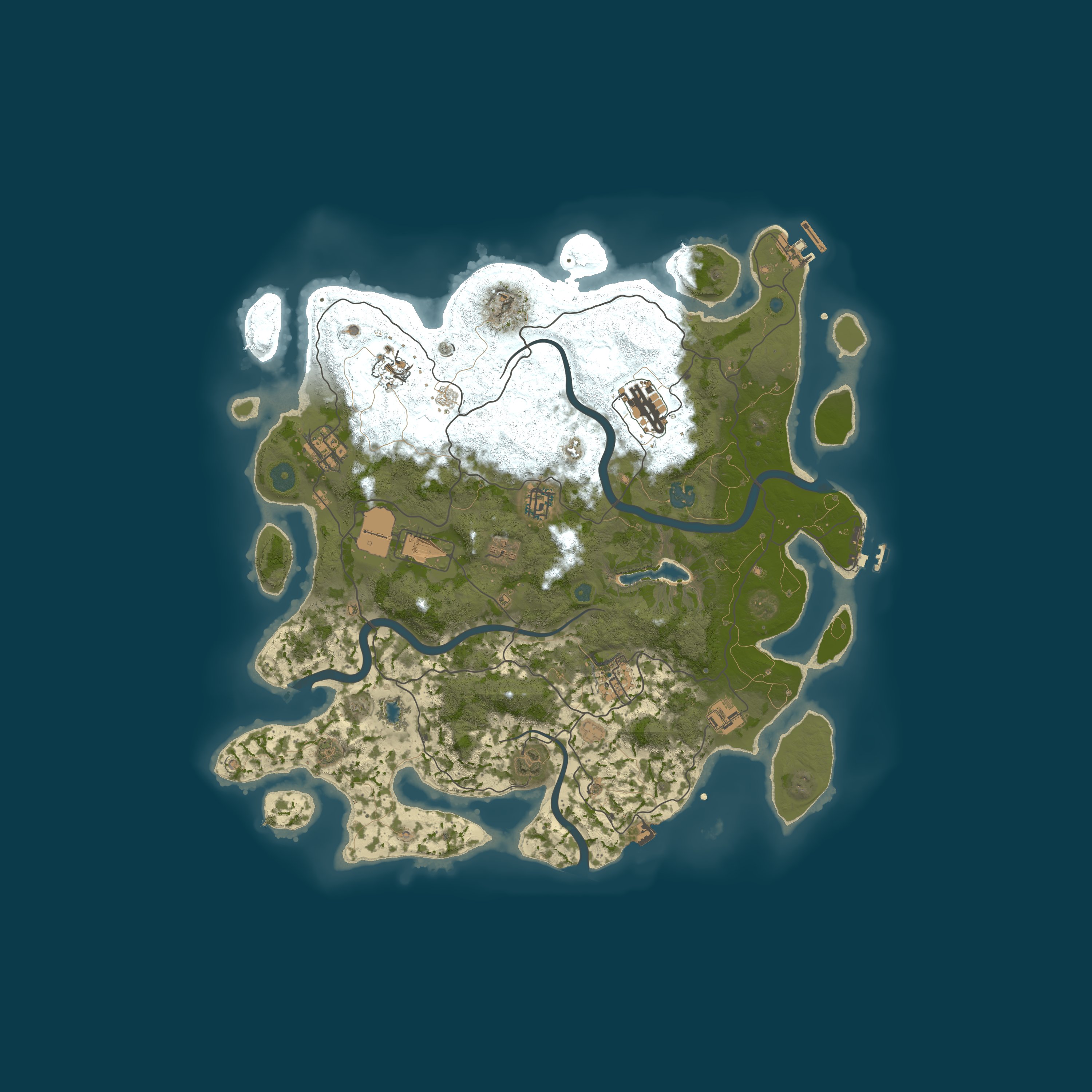 Procedural Map, size 4000, seed 47156