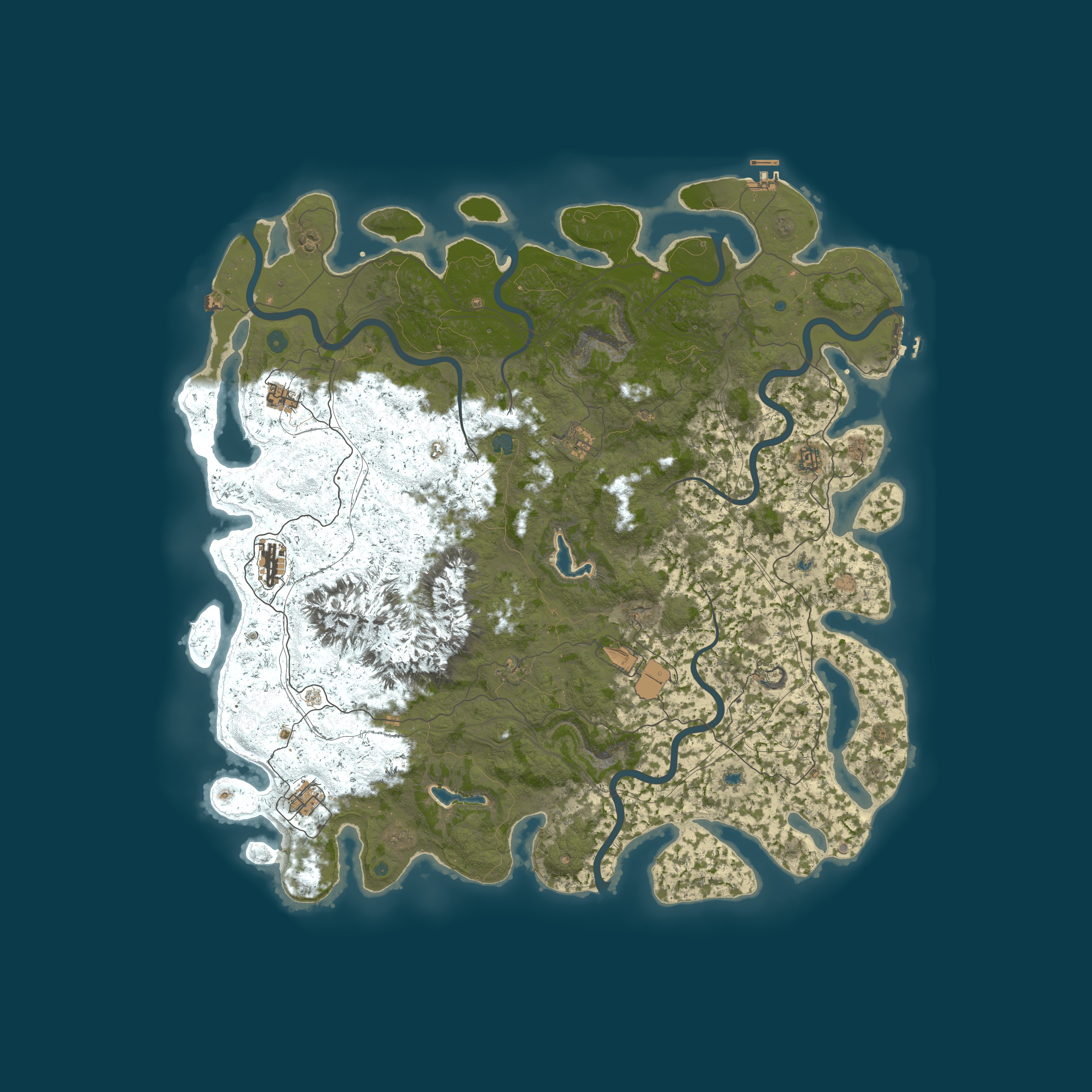 Map for Gentleman's Retreat