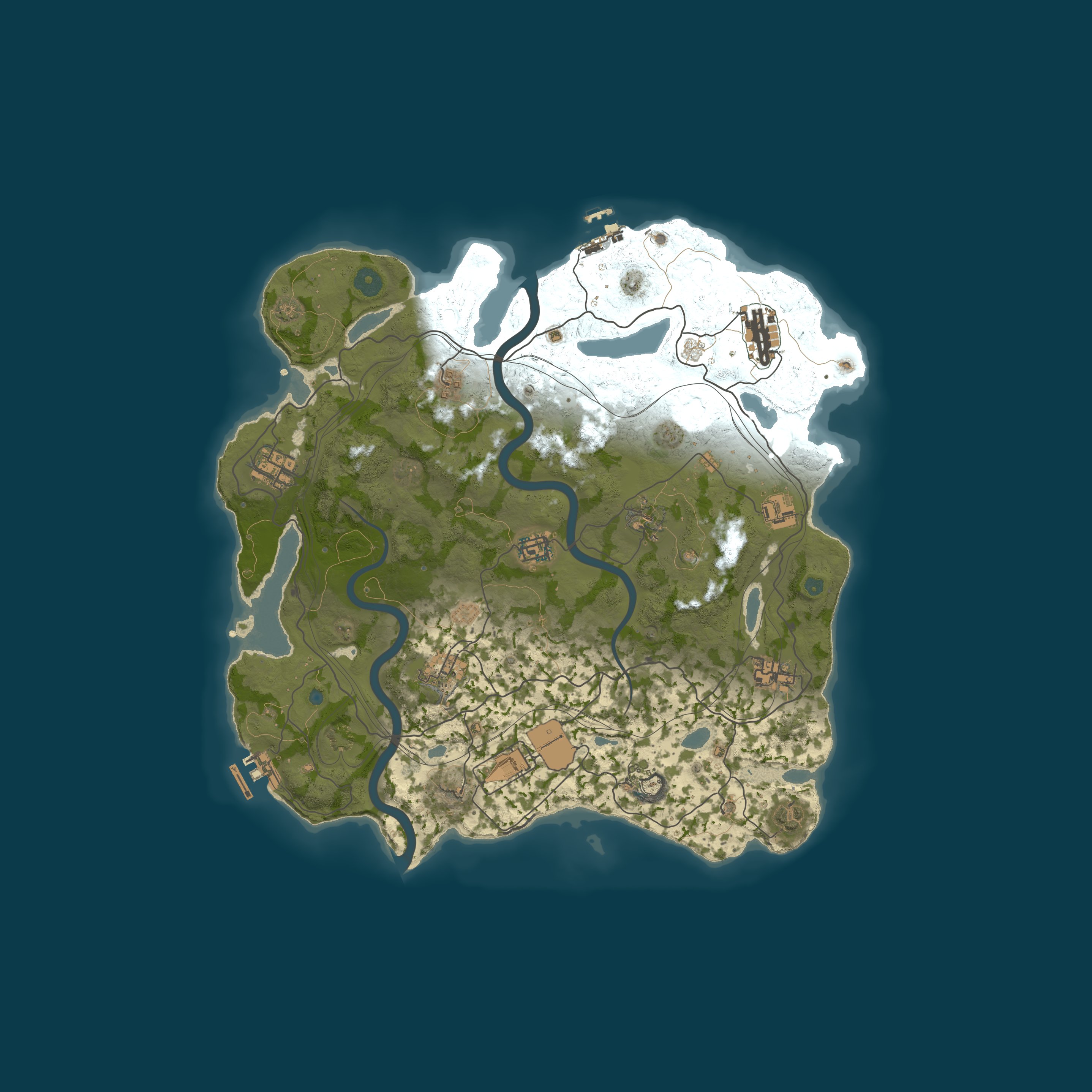Map for ⦿【ICEFUSE】5X Bravo (Solo/Duo/Trio/Quad|Shop|Kits|X5 WIPED