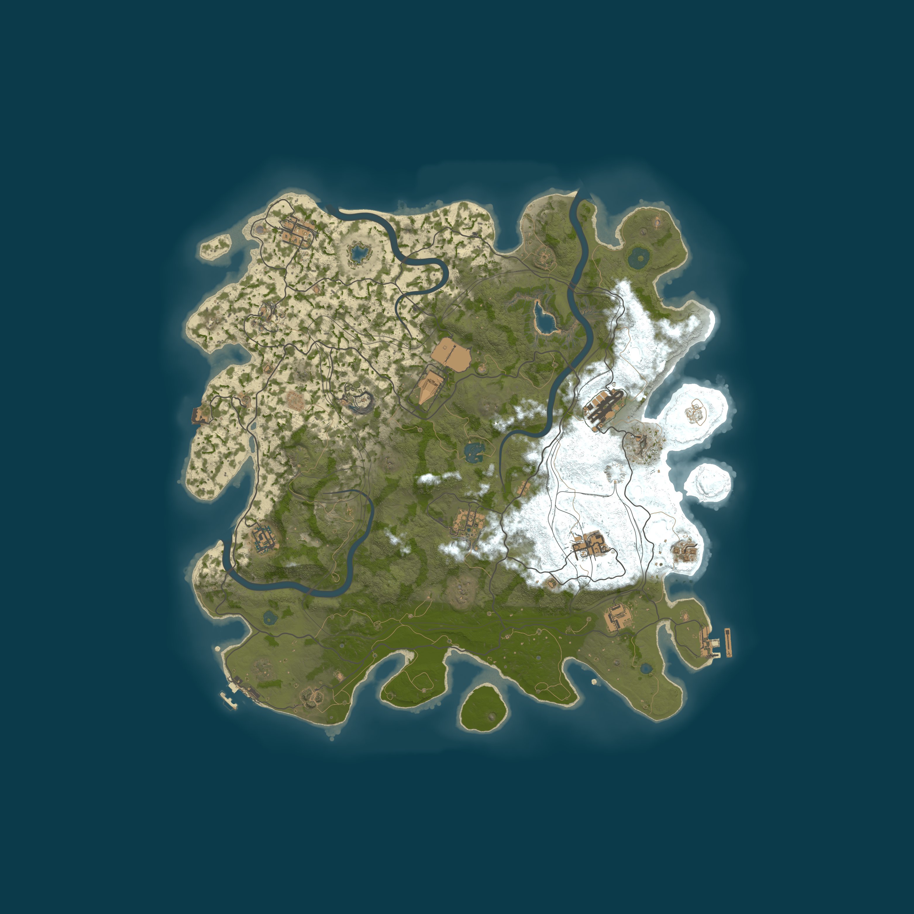 Map for [AU] Workingman's Relaxed Monthly / Low Upkeep / Chill