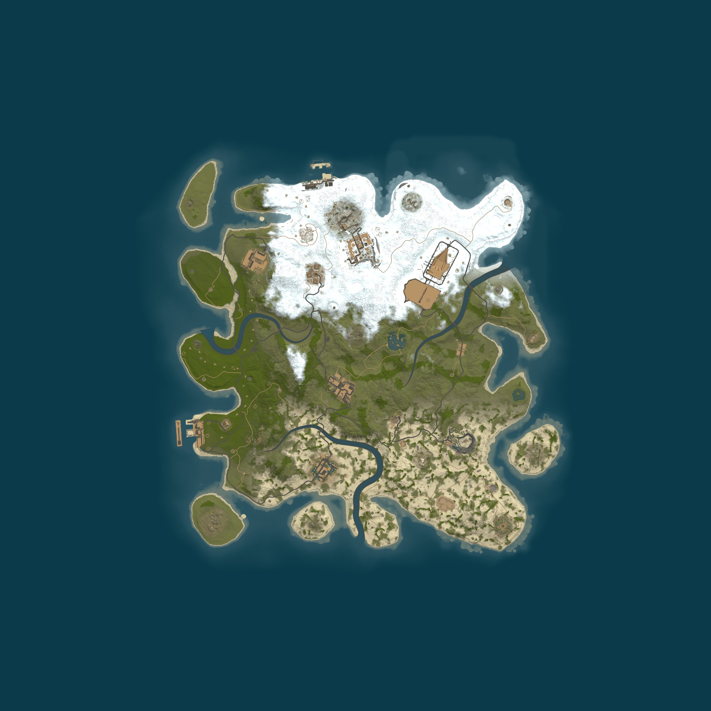 Rust map 3500/983498
