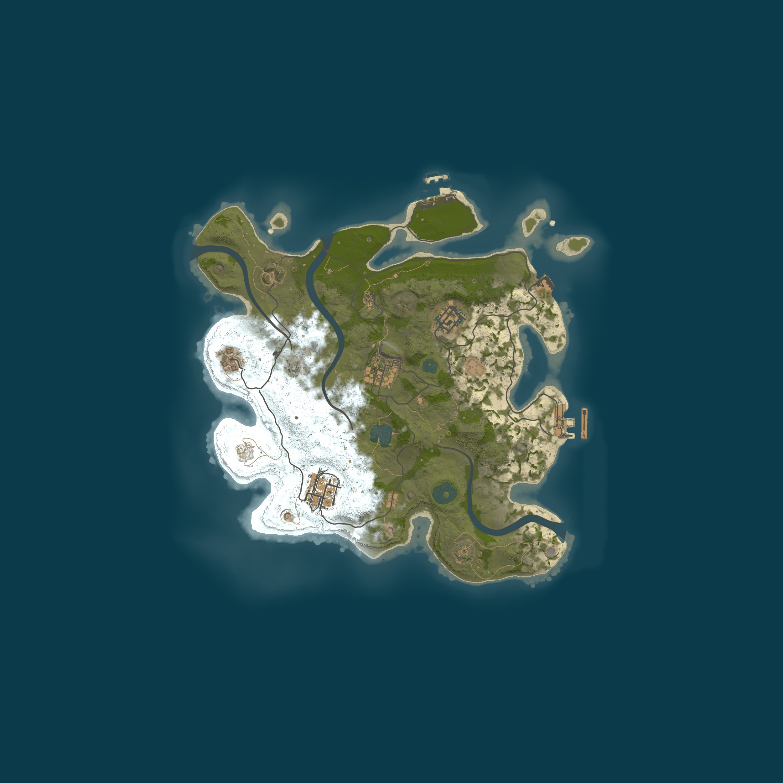Map for [UK/EU] RUNAWAY GAMING 4X BUILDERS | FREE KITS | STACKS | TP | 