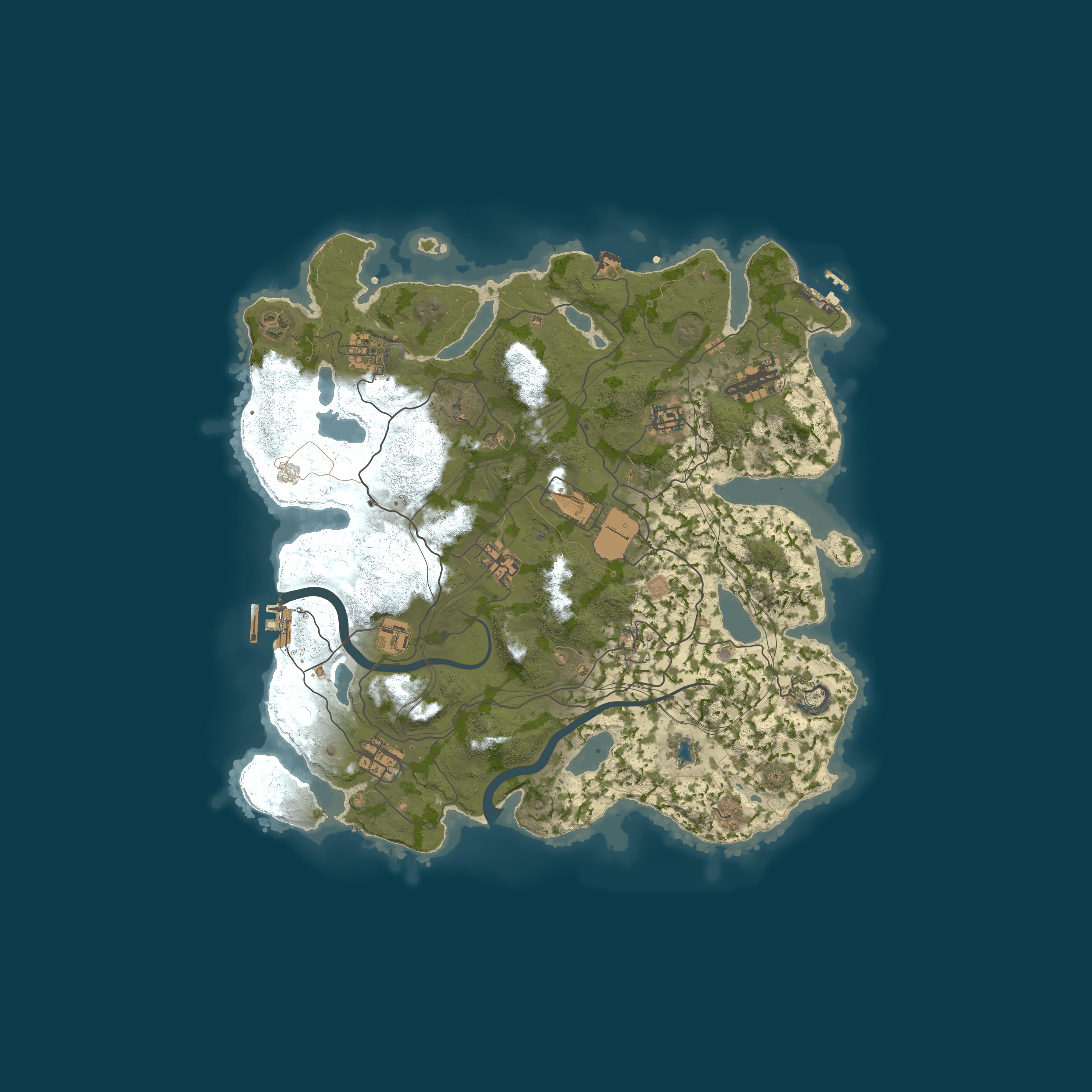 Rust map 3700/1337