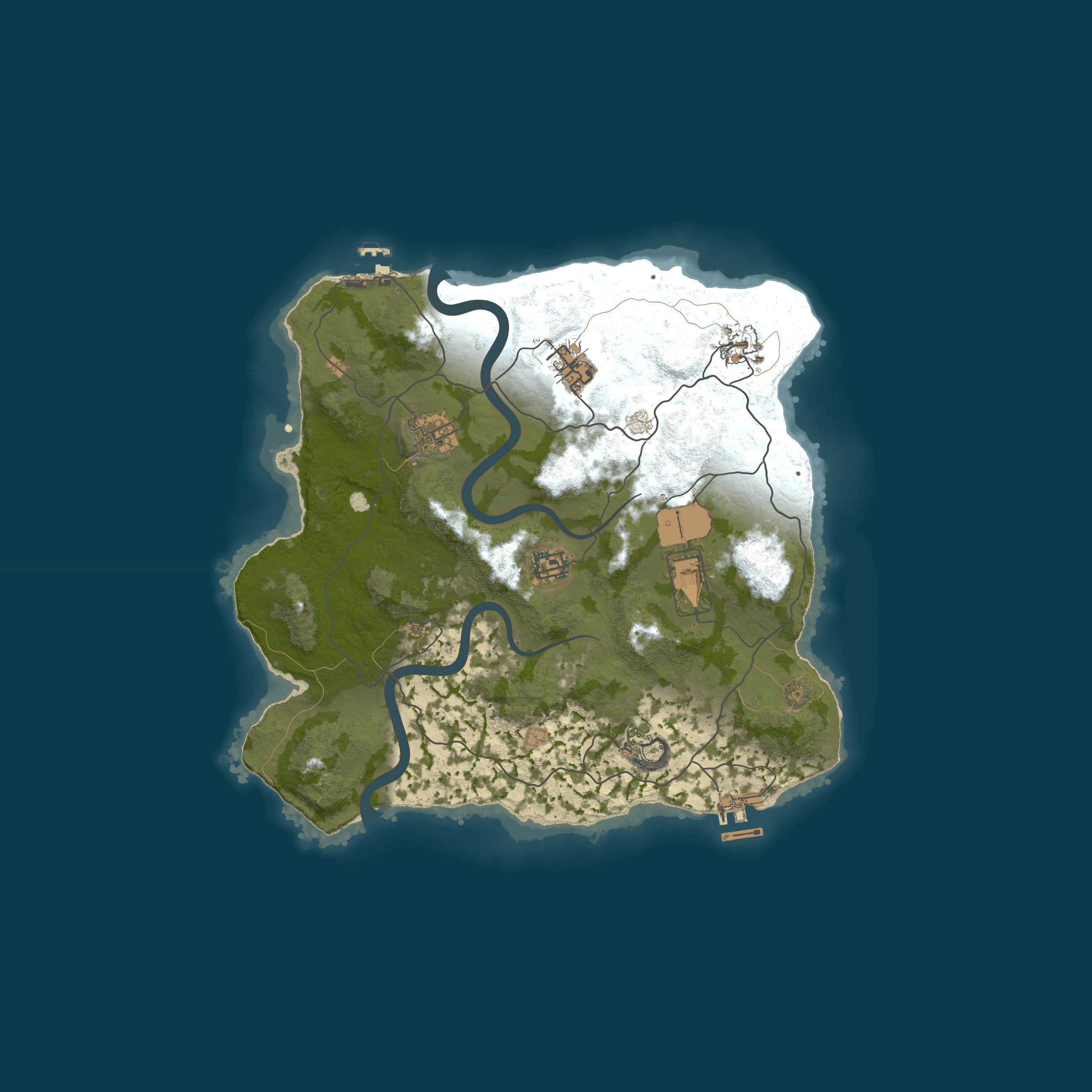 Map for GoblinGaming 2X Solo/Duo Monthly |  Raid Window | Noob Friendly