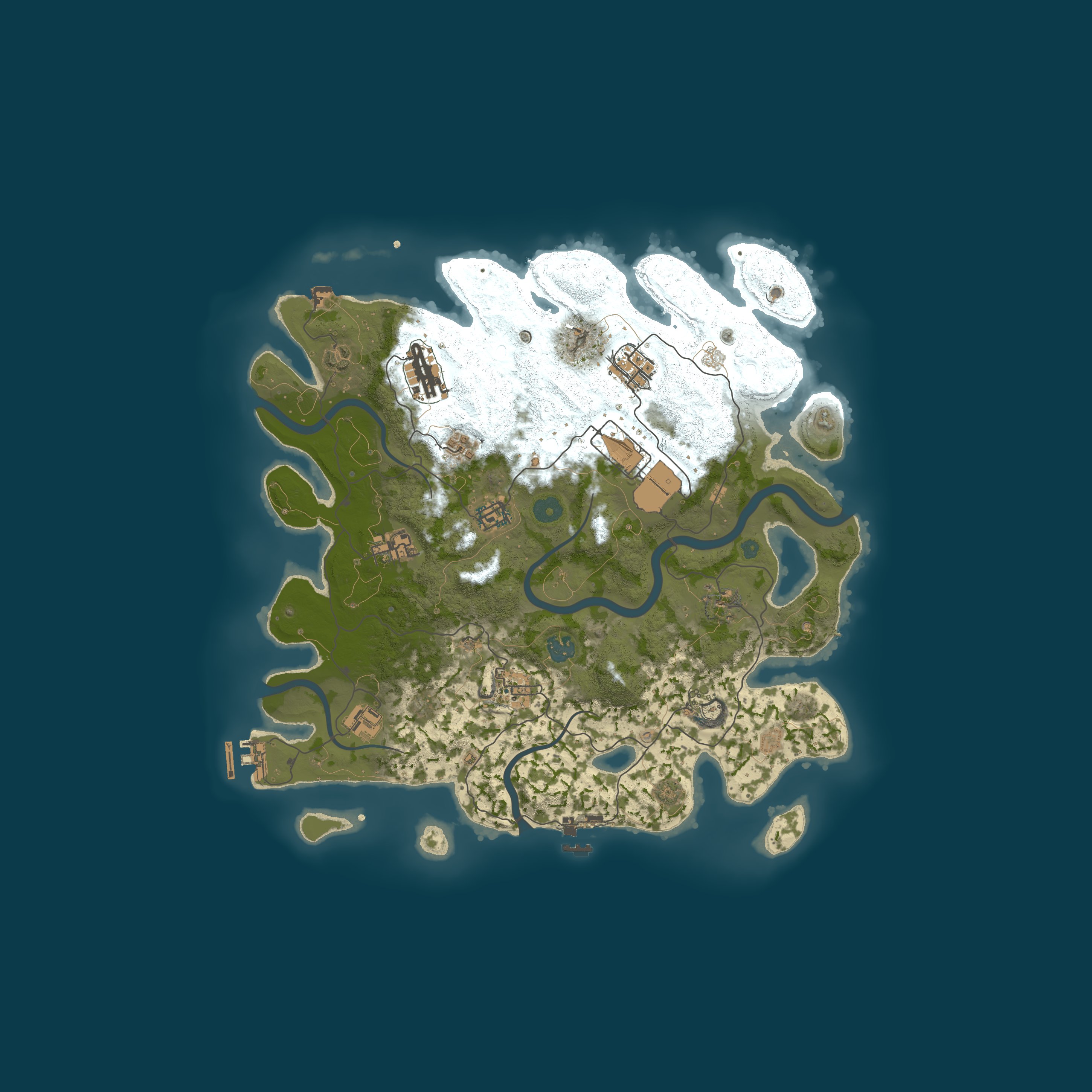 Procedural Map map