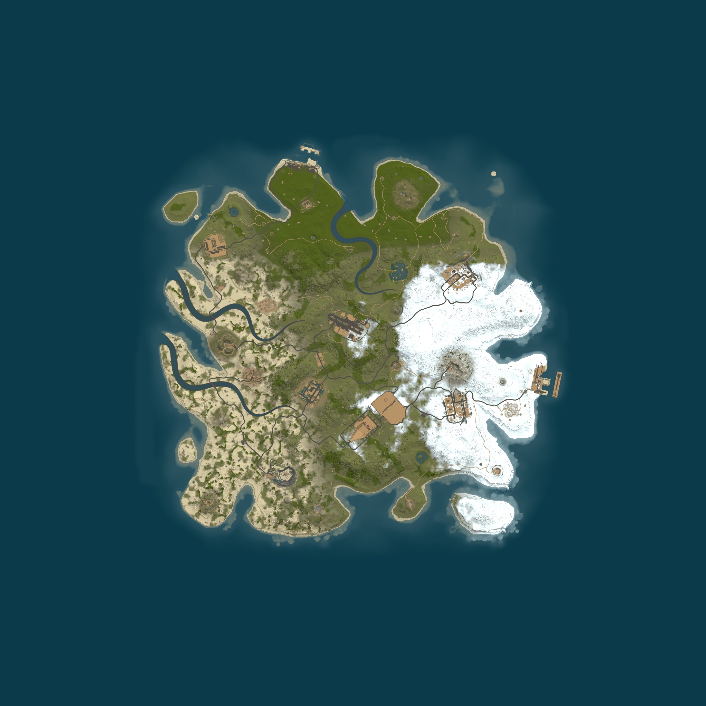 Rust map 3500/1080957234