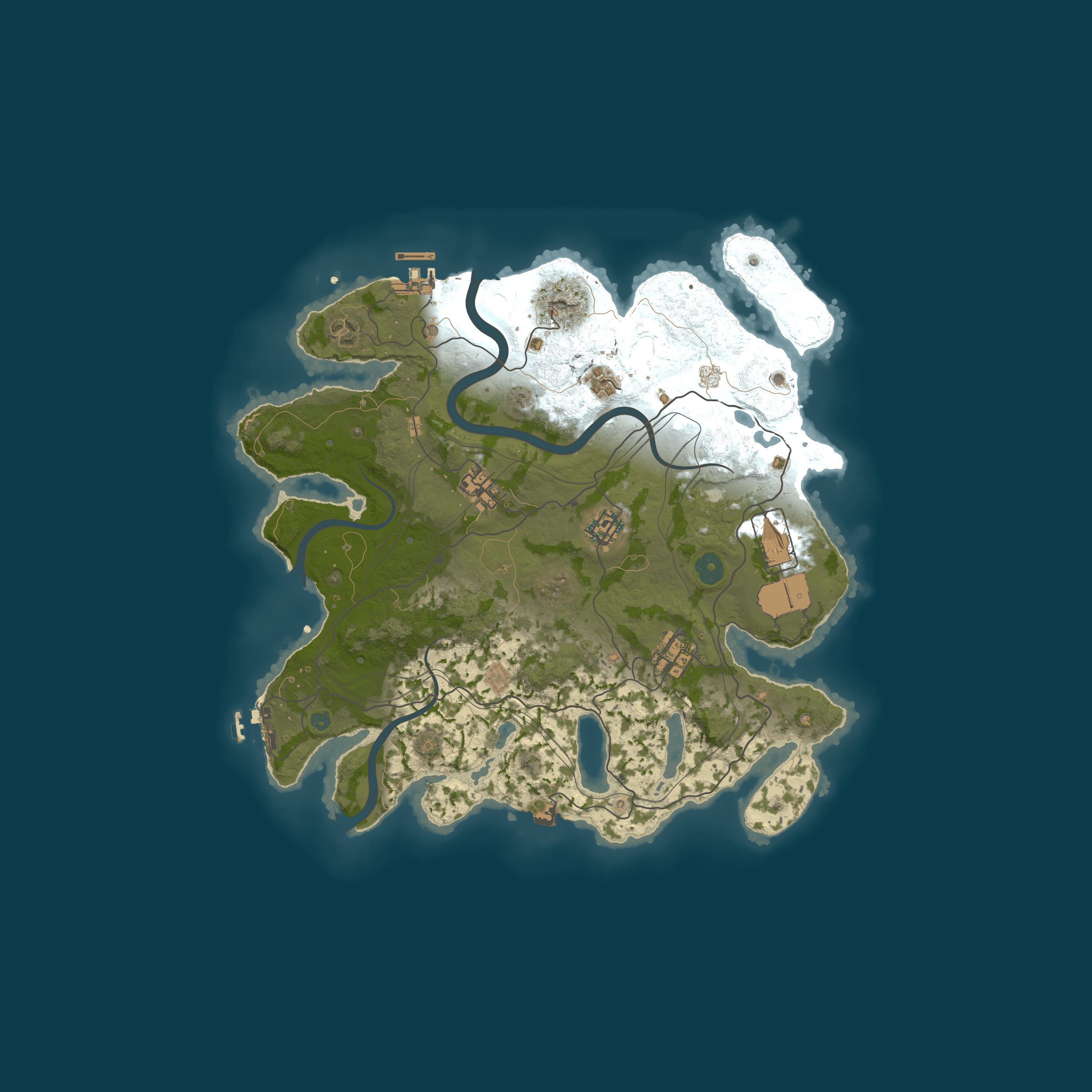 Rust map 3500/1337