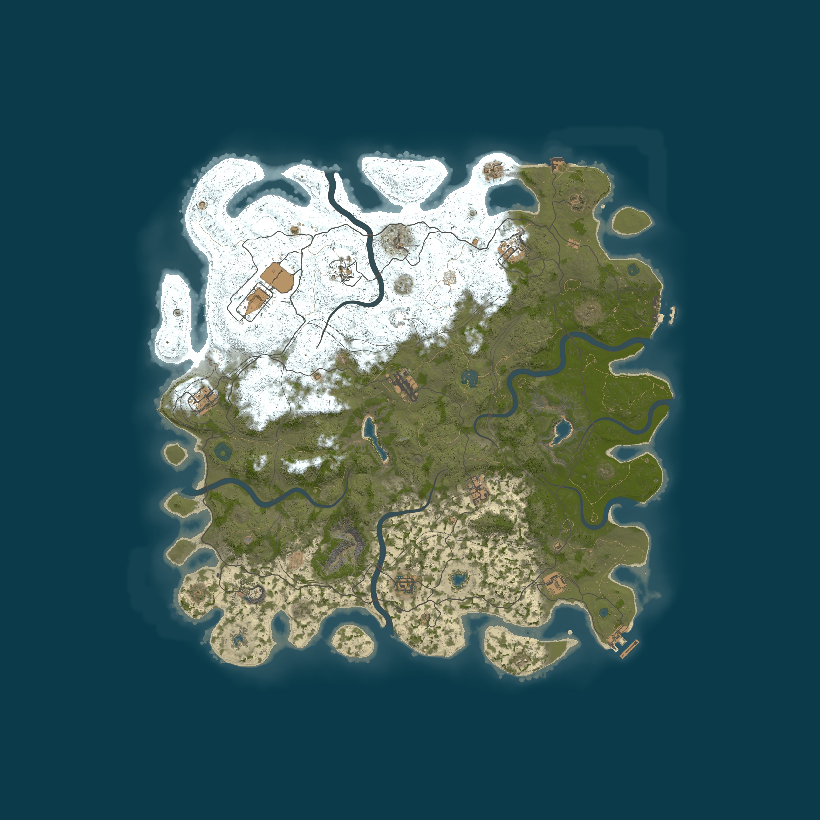 Map for Other Other Rusty Warehouse - Noob Friendly