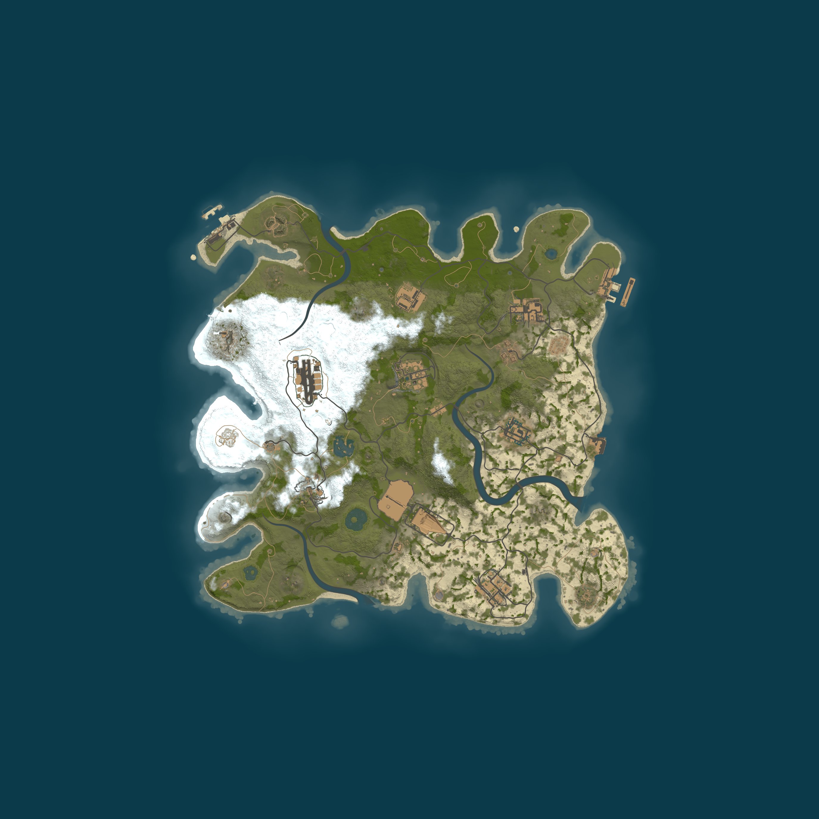 Map for Gibberish Rust 2x Vanilla+|No BP wipe|6 max team