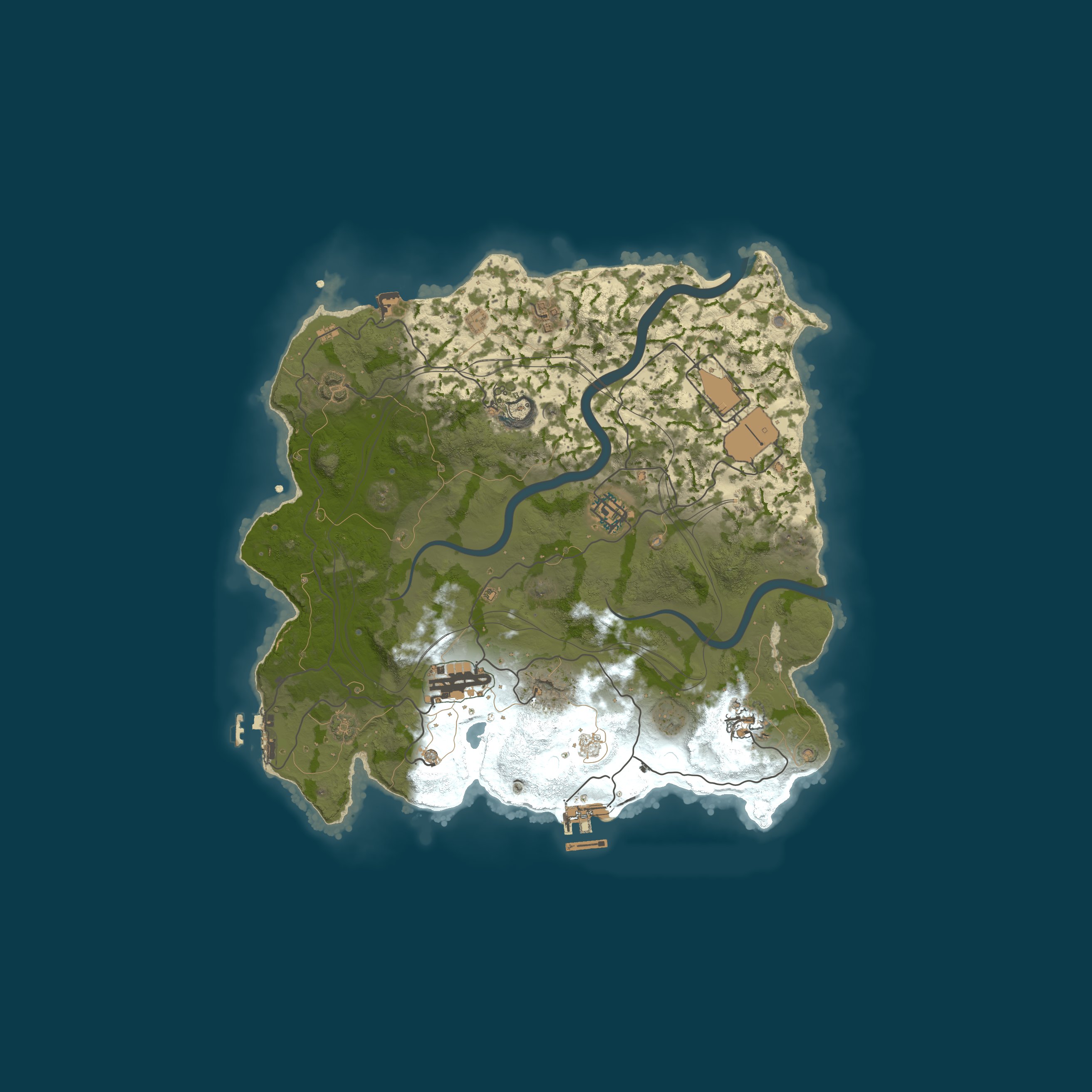 Map for [EU] Rustoria.co 23/3 - 2x Vanilla | No BP Wipes