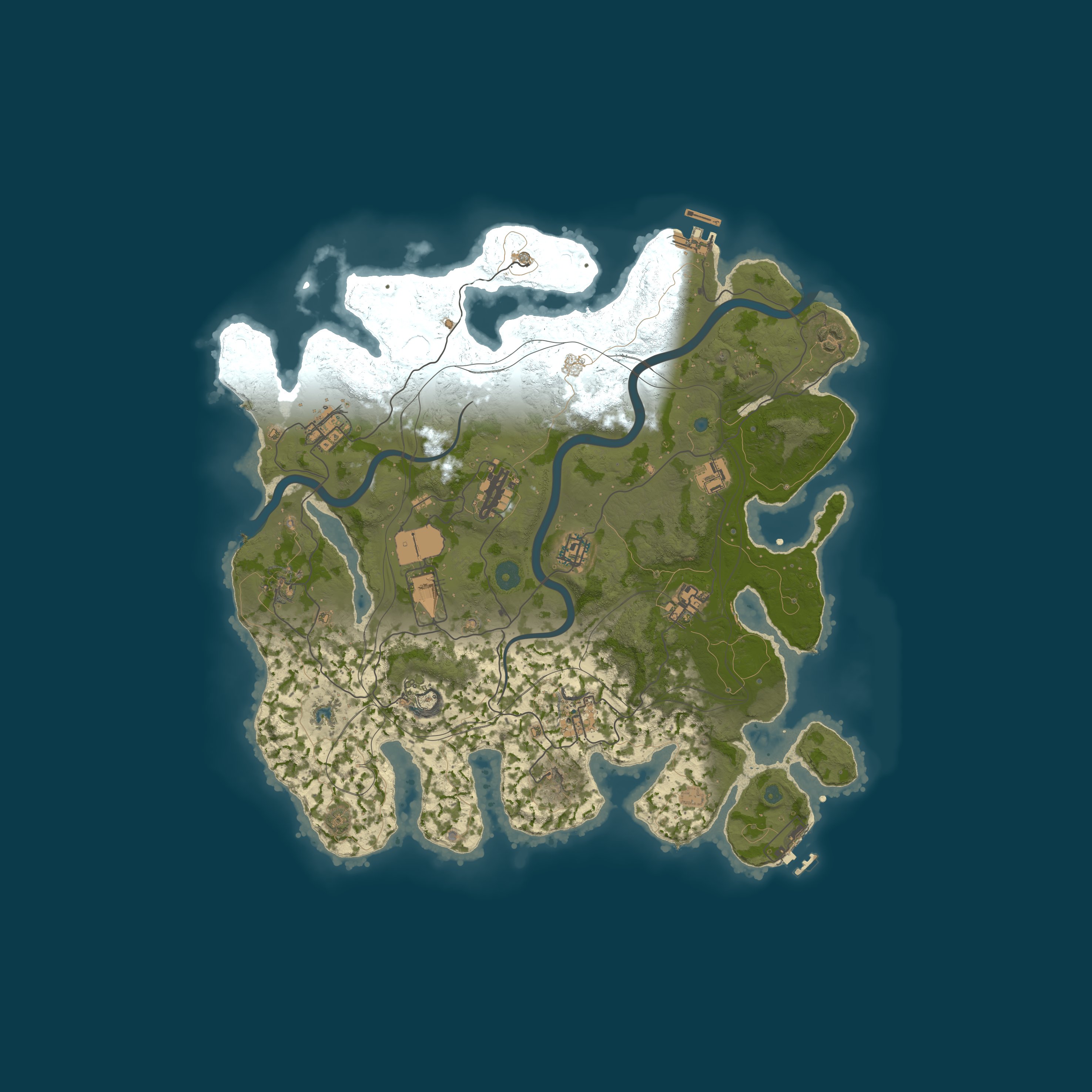 Map for ДЛЯ НОВИЧКОВ | КЛАССИКА X2 |KARMA RUST 08.08
