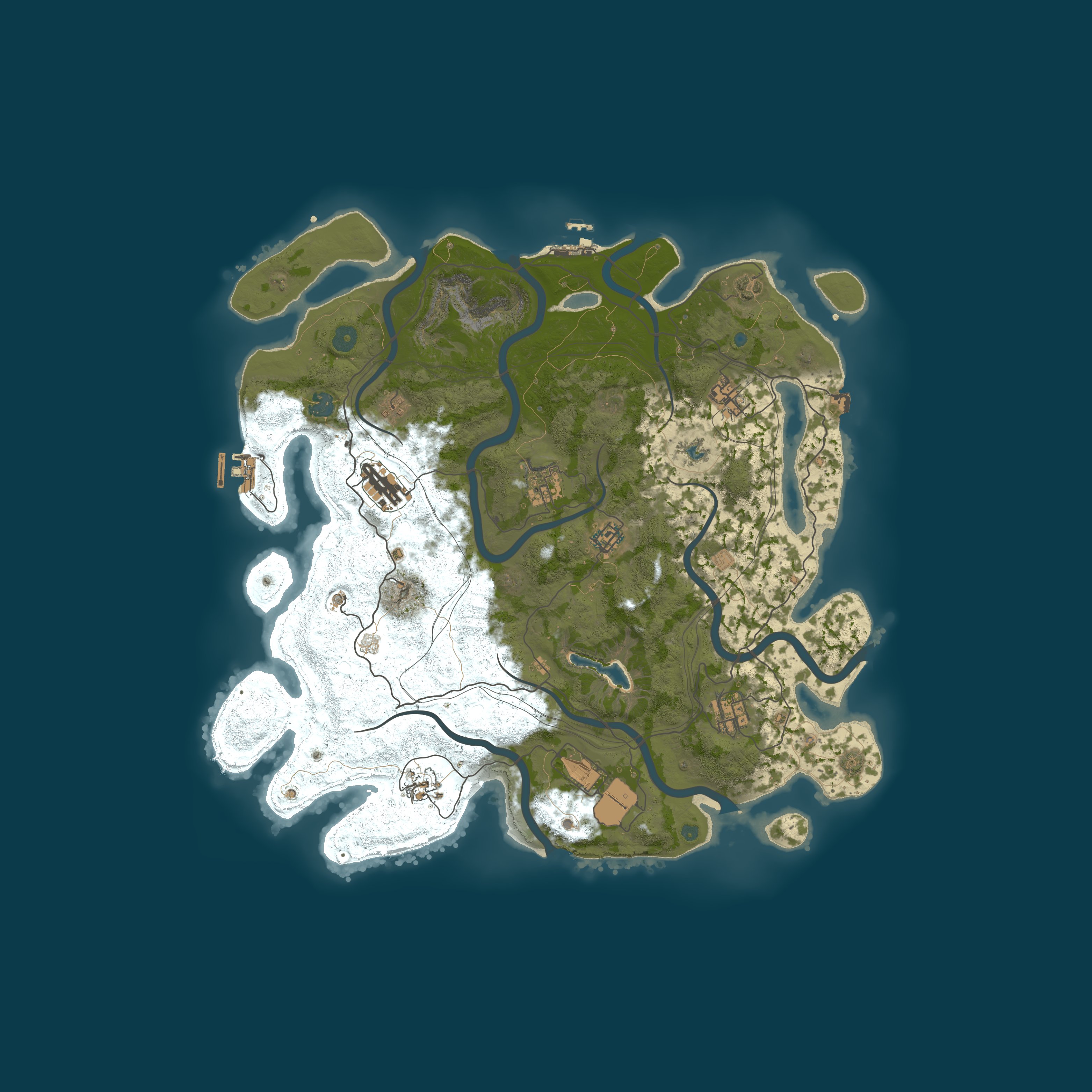 Map for СИБИРЬ | ДЛЯ НОВИЧКОВ | CLASSIC | WIPE 08.05