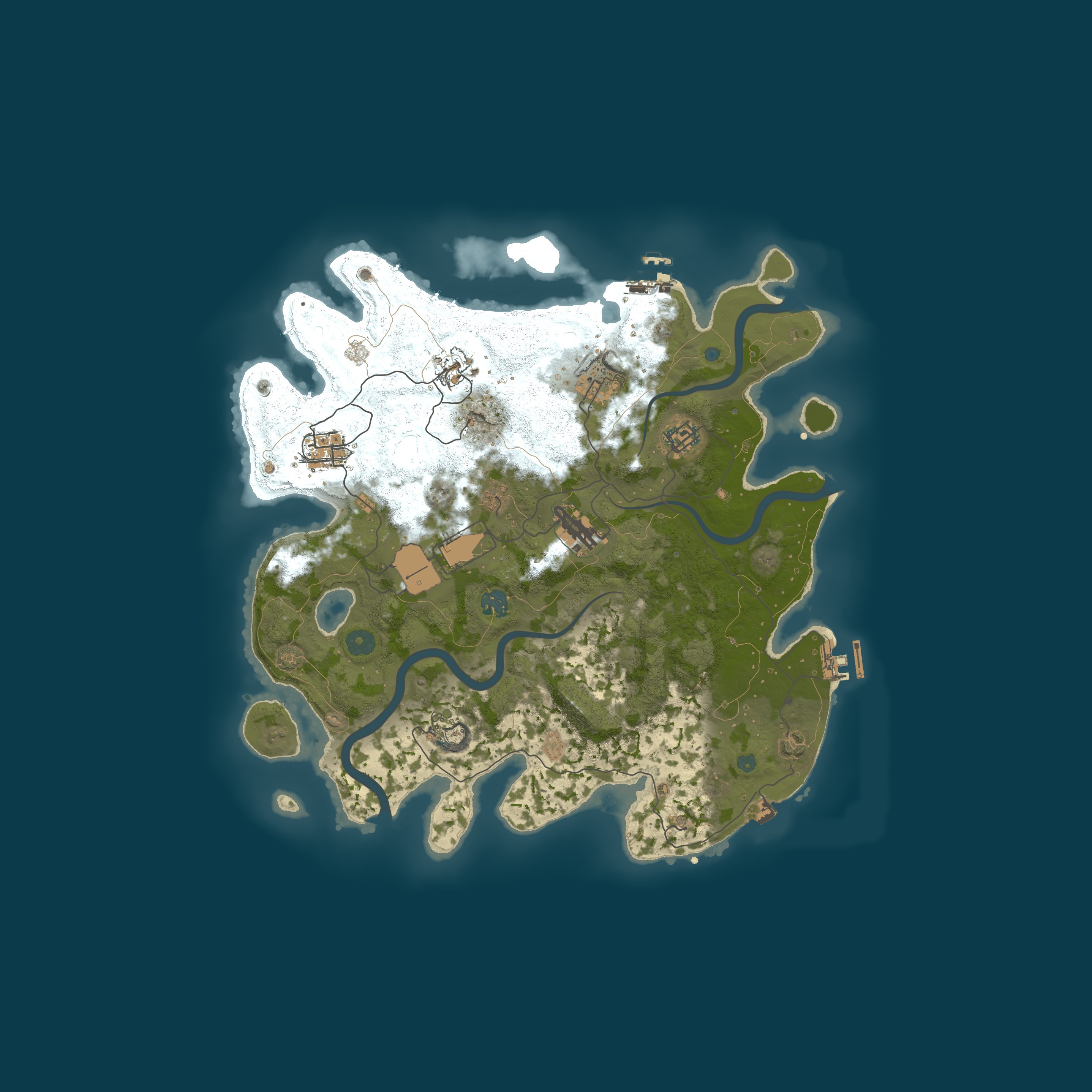 Map for Nuke Island - Jet Event | 3x | Monthly | Water Bases