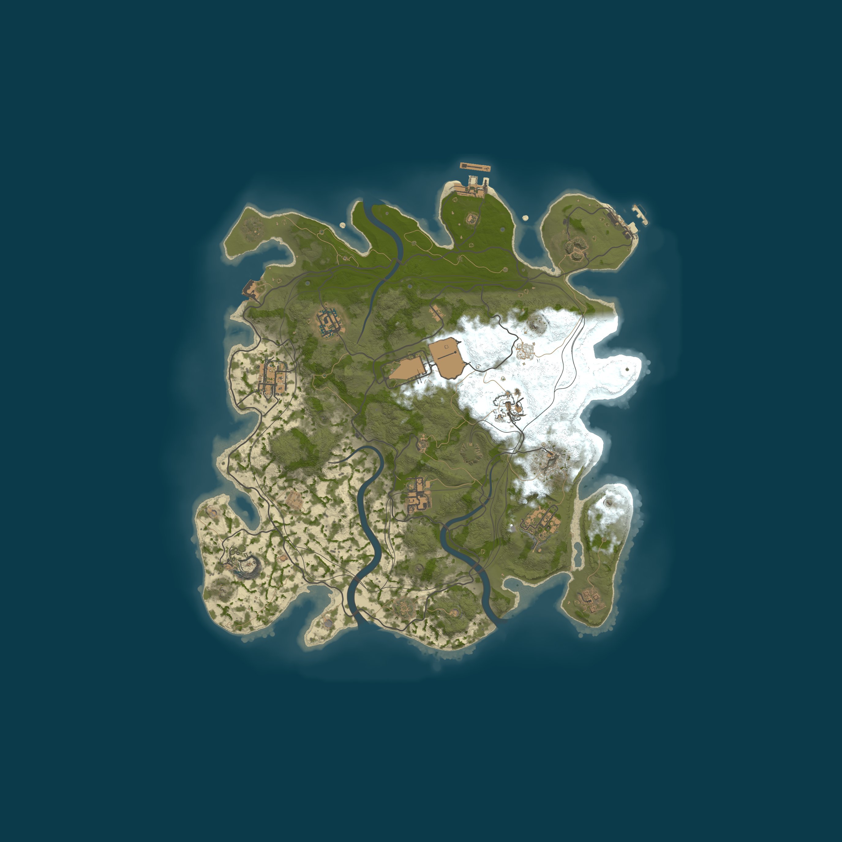 Карта сервера